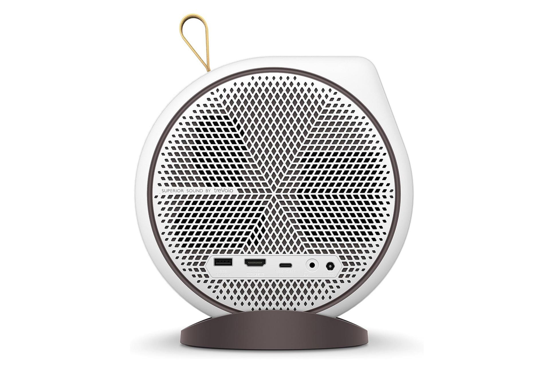 ویدیو پروژکتور بنکیو BenQ GV31 نمای جانبی و درگاه ها