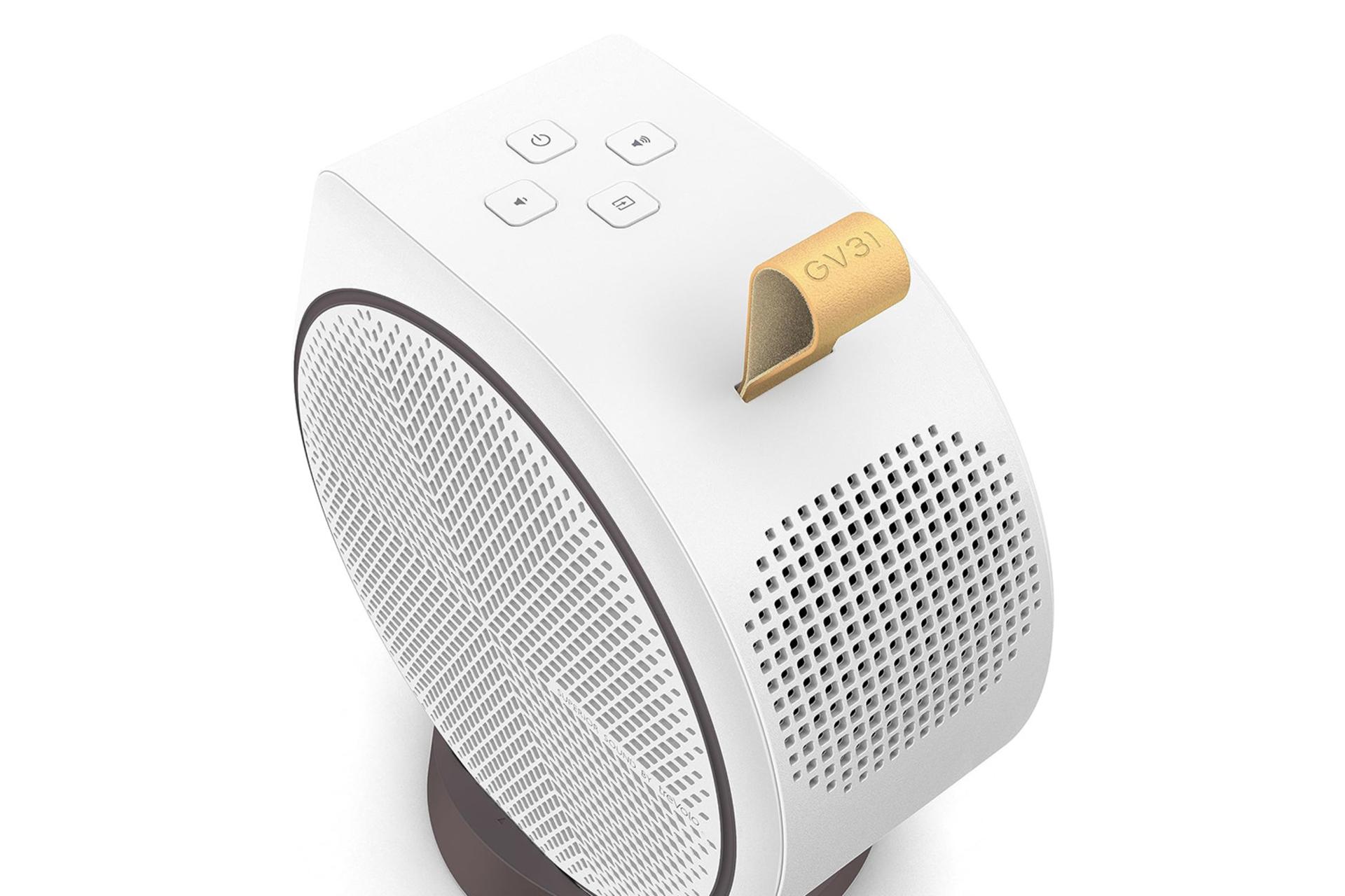 ویدیو پروژکتور بنکیو BenQ GV31 نمای بالا و دکمه های کنترلی