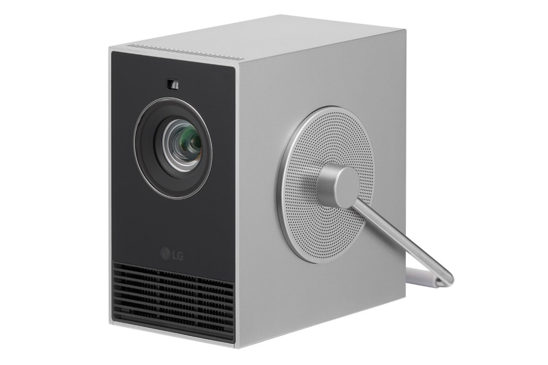 ویدیو پروژکتور ال جی LG CineBeam Qube HU710PB نمای جلو