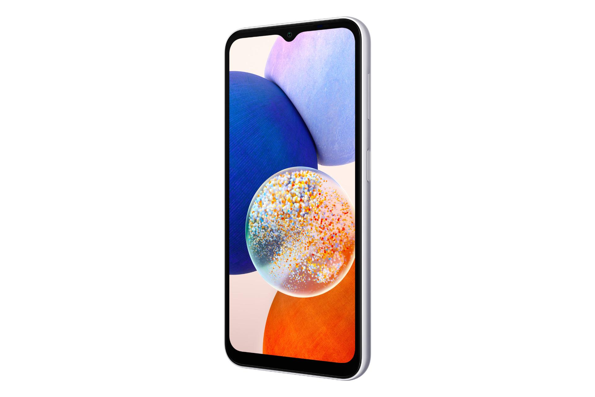 پنل جلو و صفحه نمایش گوشی موبایل گلکسی A14 سامسونگ 5G نقره ای / Samsung Galaxy A14 5G