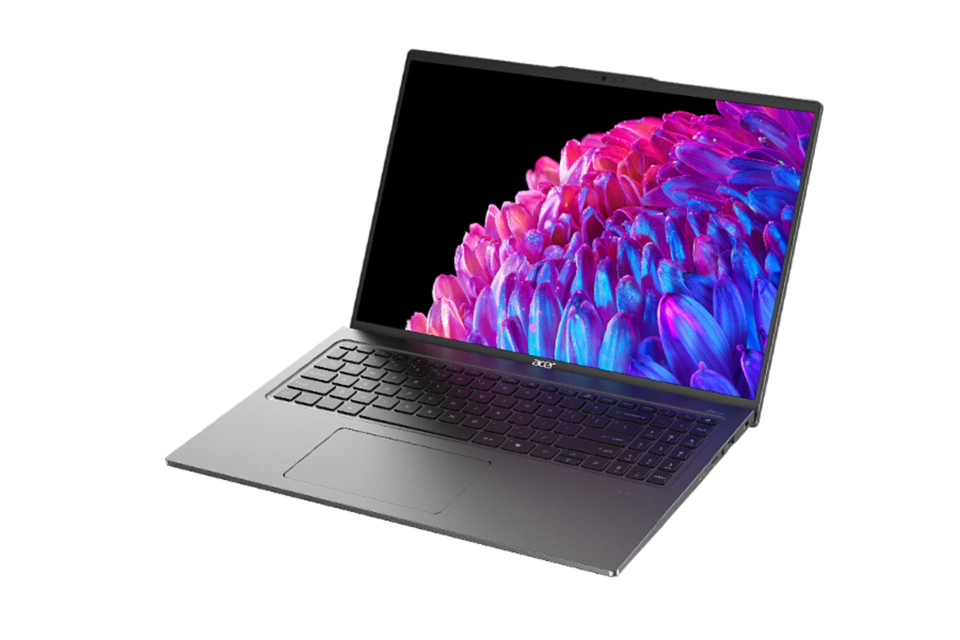 لپ تاپ ایسر Acer Swift Go 16 SFG16-72 نمای راست صفحه نمایش