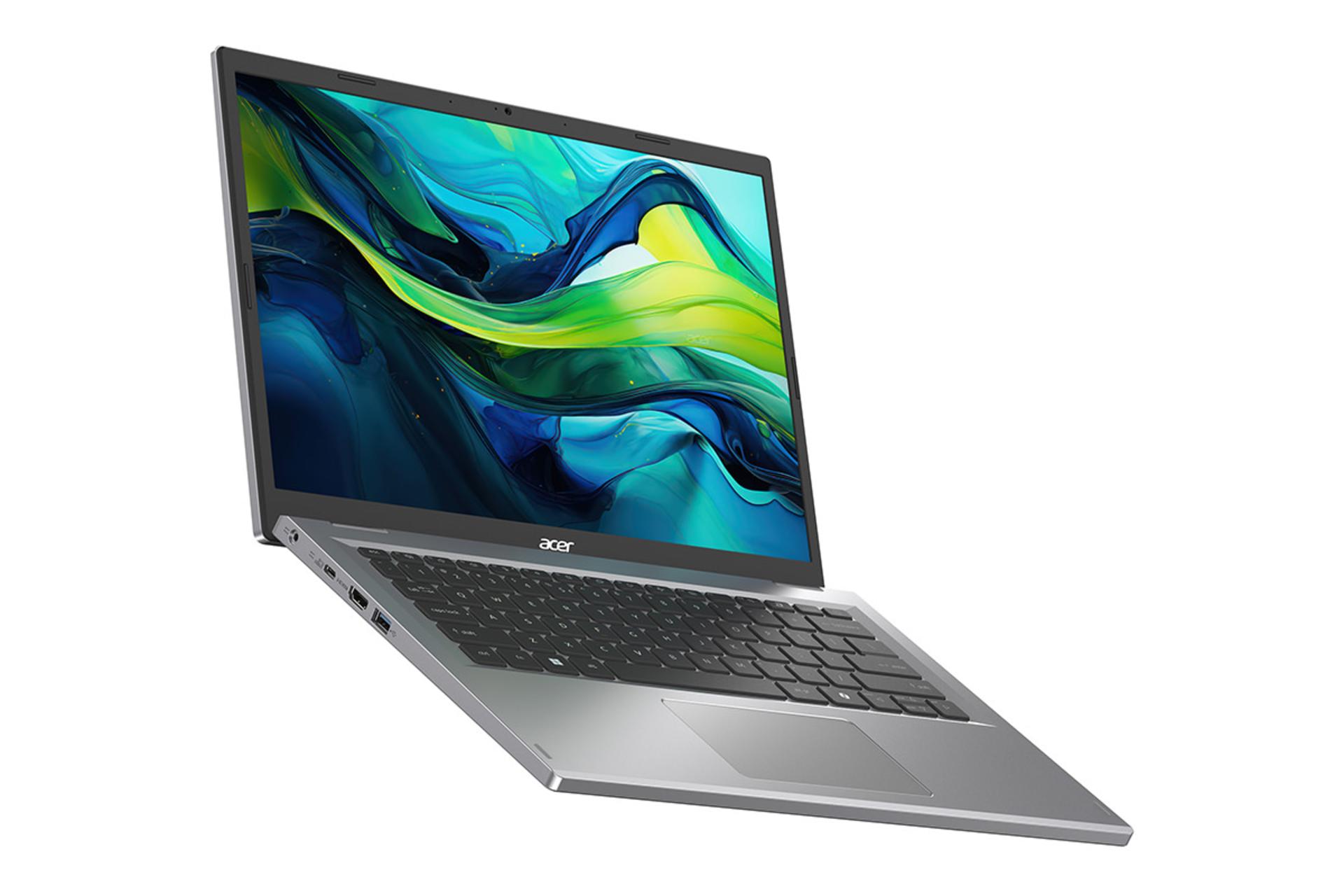 لپ تاپ ایسر Acer Aspire Go نمای چپ و درگاه ها
