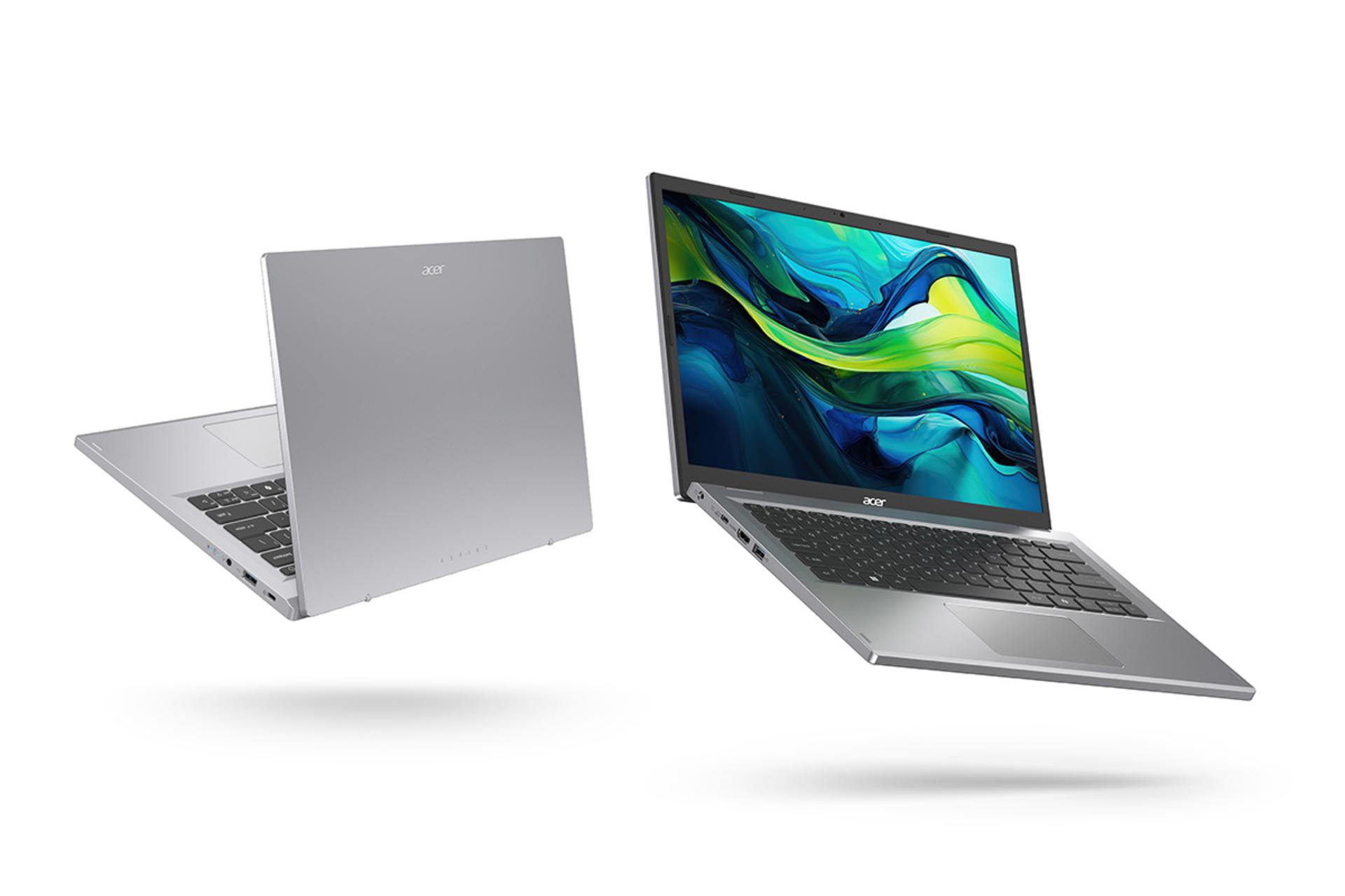لپ تاپ ایسر Acer Aspire Go نمای جلو و پشت