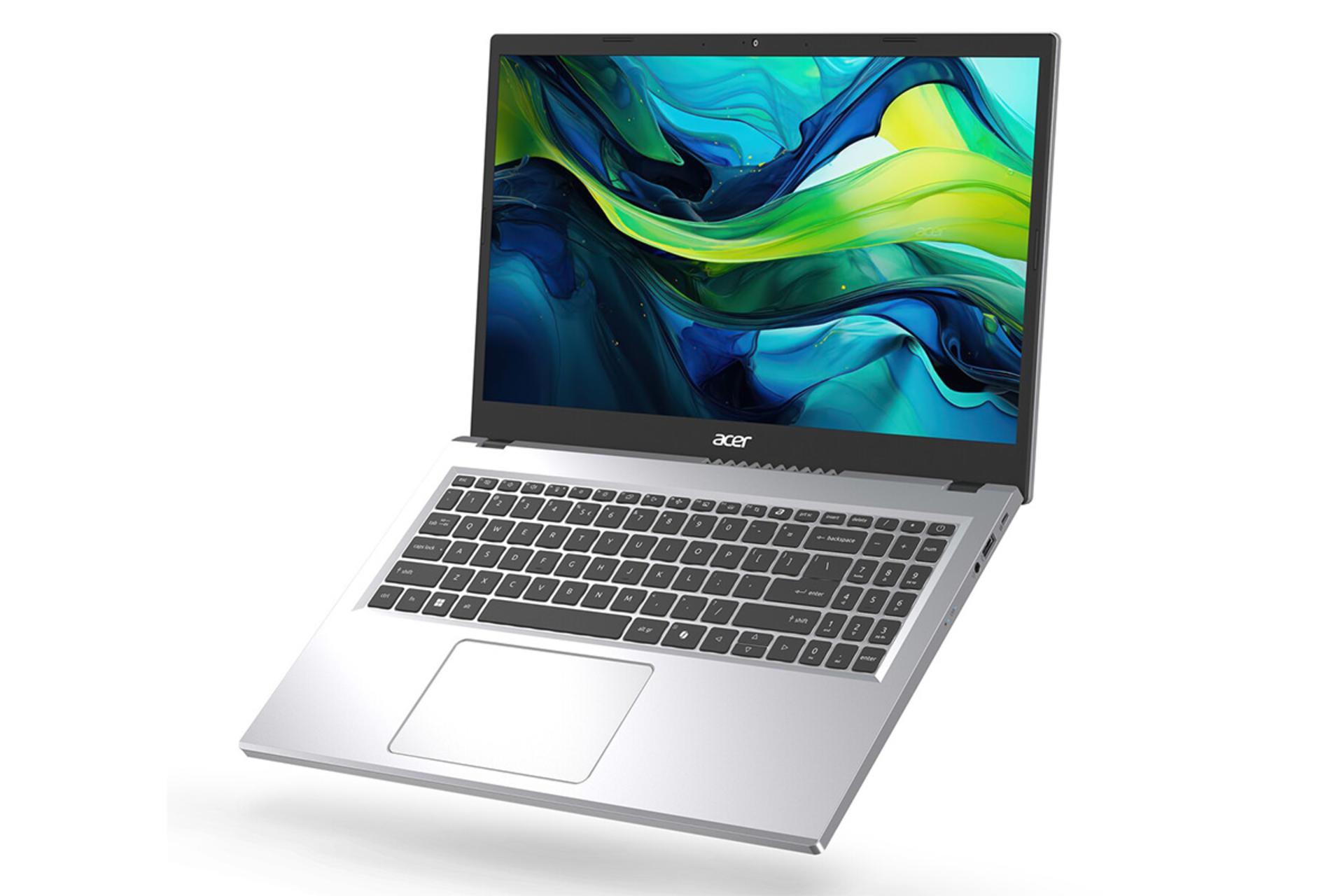 لپ تاپ ایسر Acer Aspire Go نمای راست و درگاه ها
