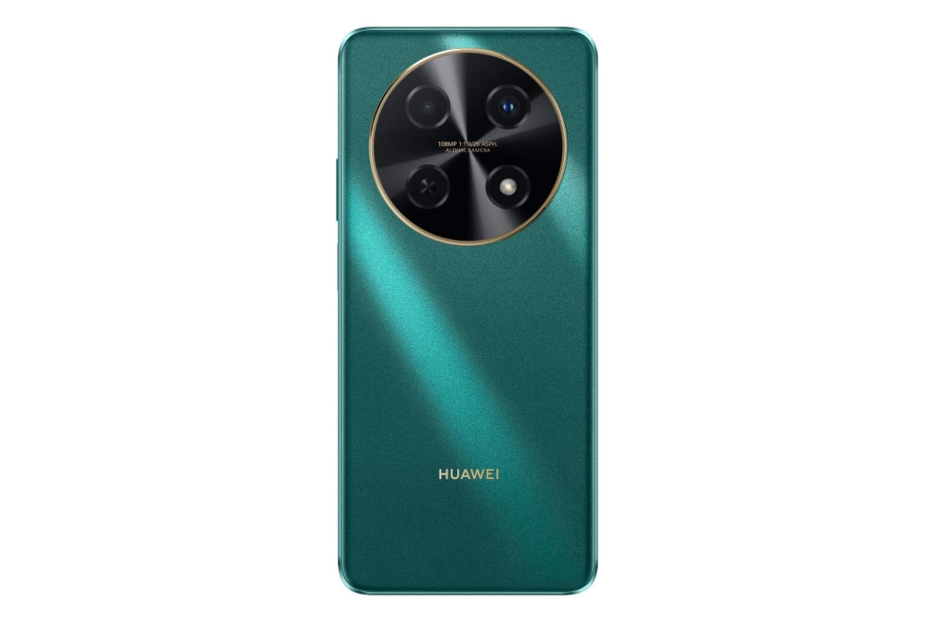پنل پشت و چینش دوربین گوشی اینجوی 70 پرو هواوی سبز / Huawei Enjoy 70 Pro
