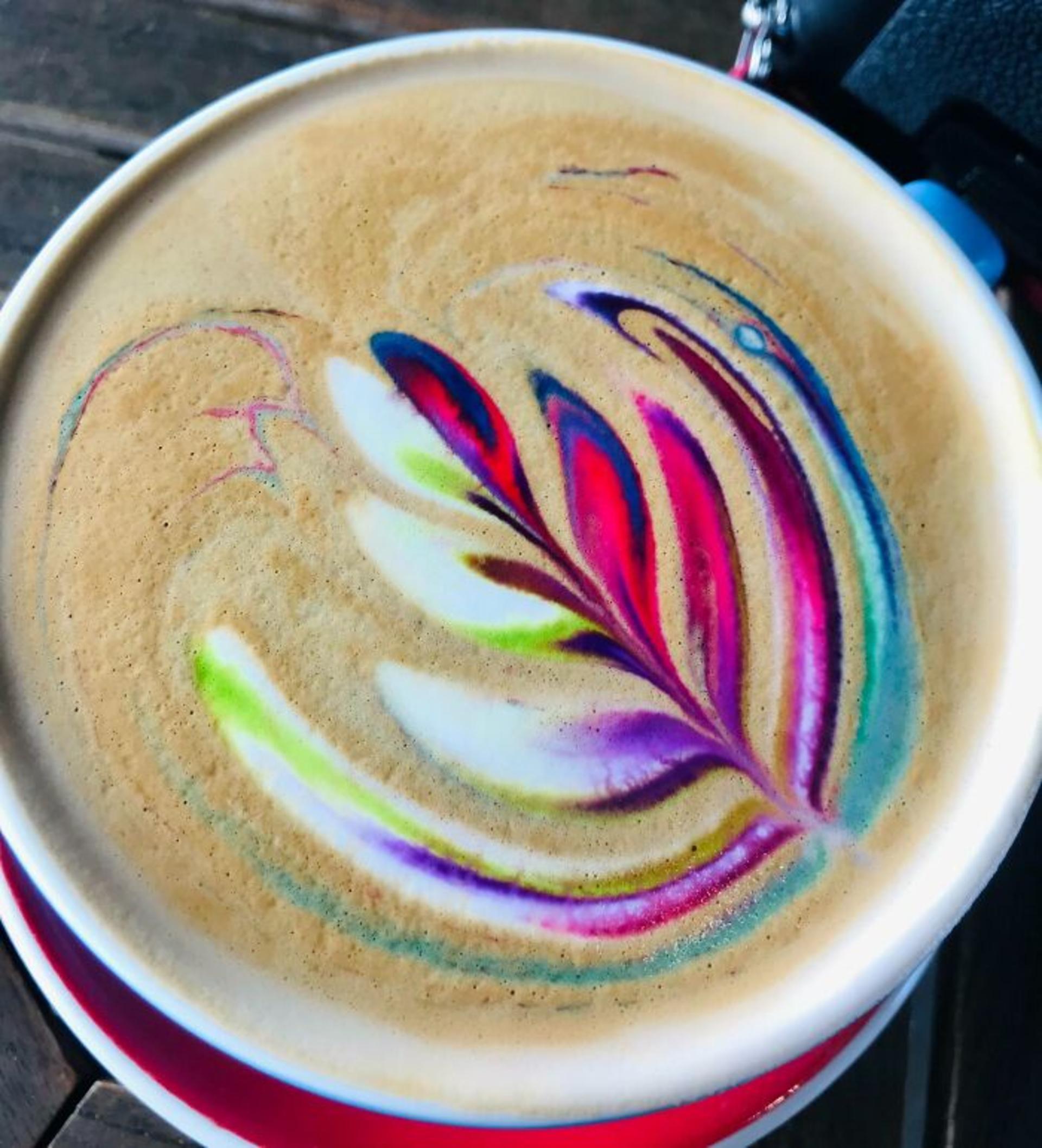 لاته آرت رنگی