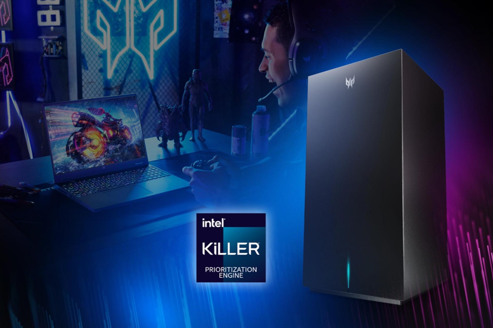 نمای کناری روتر ایسر Acer PREDATOR CONNECT X7 5G CPE
