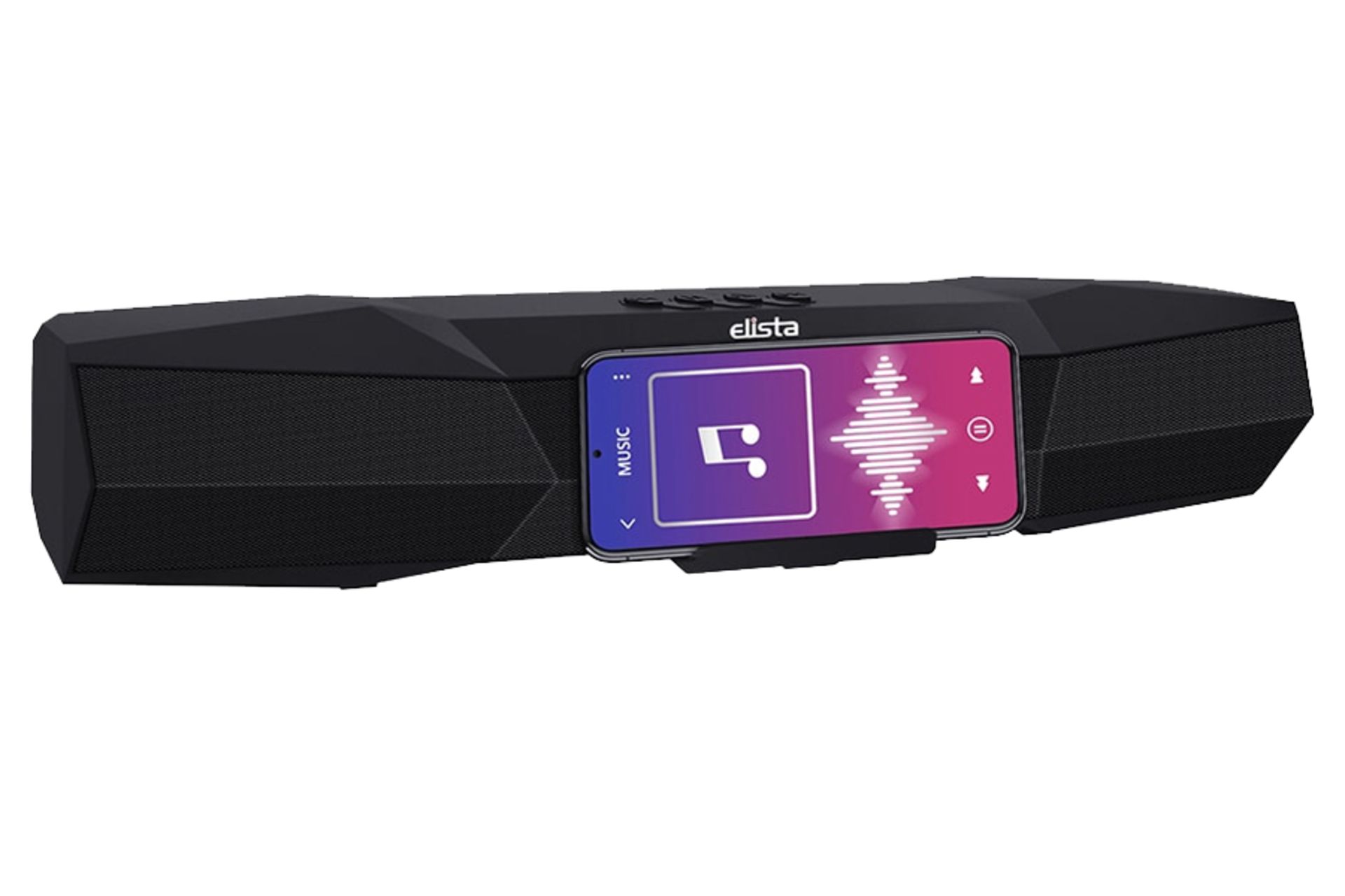 ابعاد و اندازه اسپیکر الیستا ELS-MUSIBAR 1000