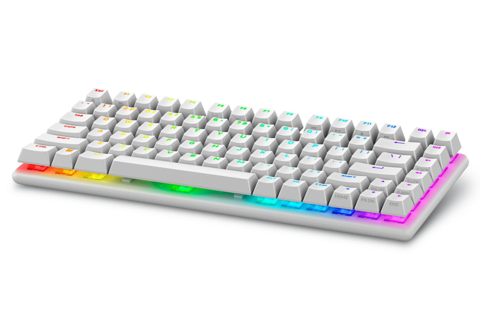 کیبورد دل Alienware Pro Wireless رنگ سفید