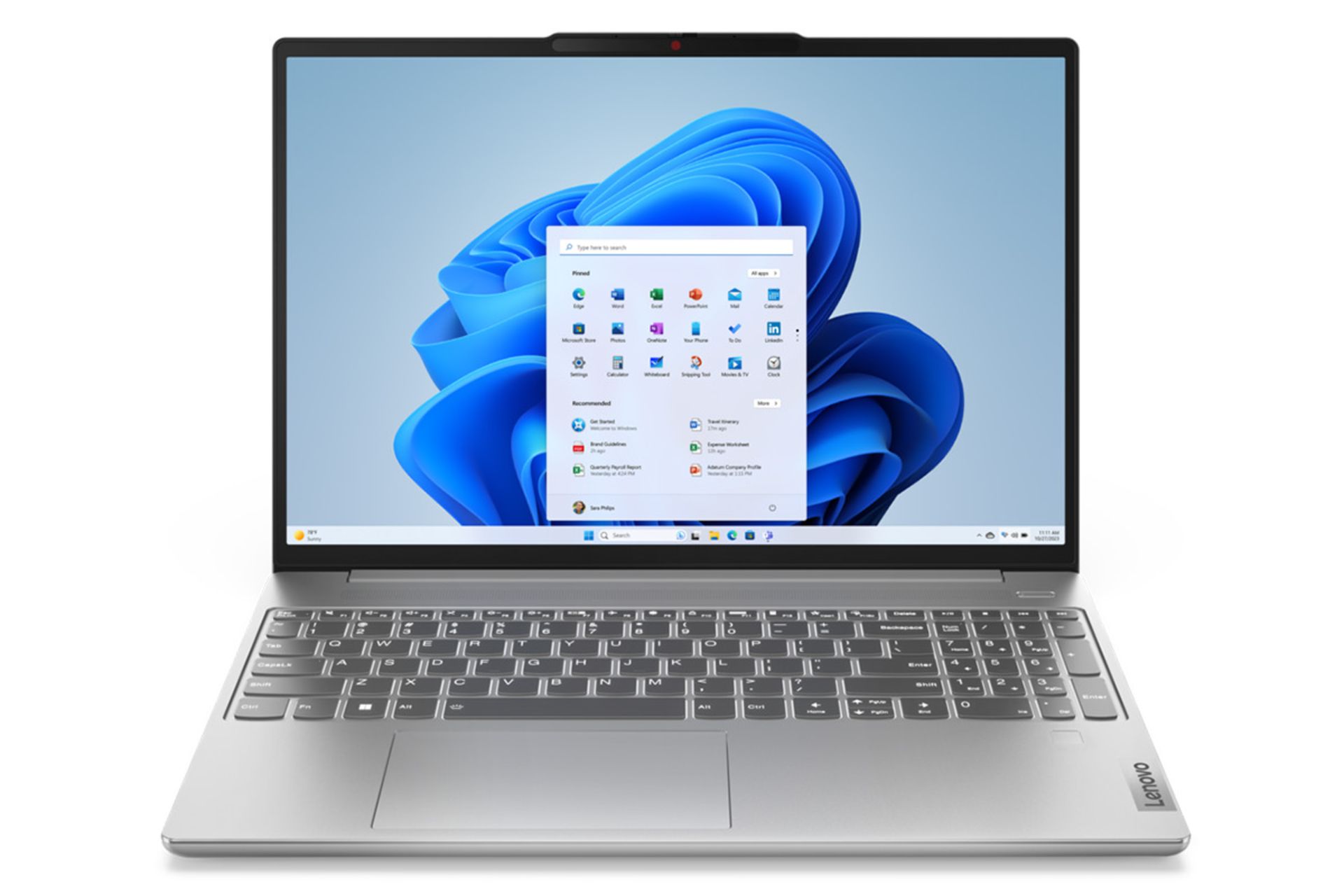 لپ تاپ لنوو Lenovo IdeaPad Slim 5i نمای جلو