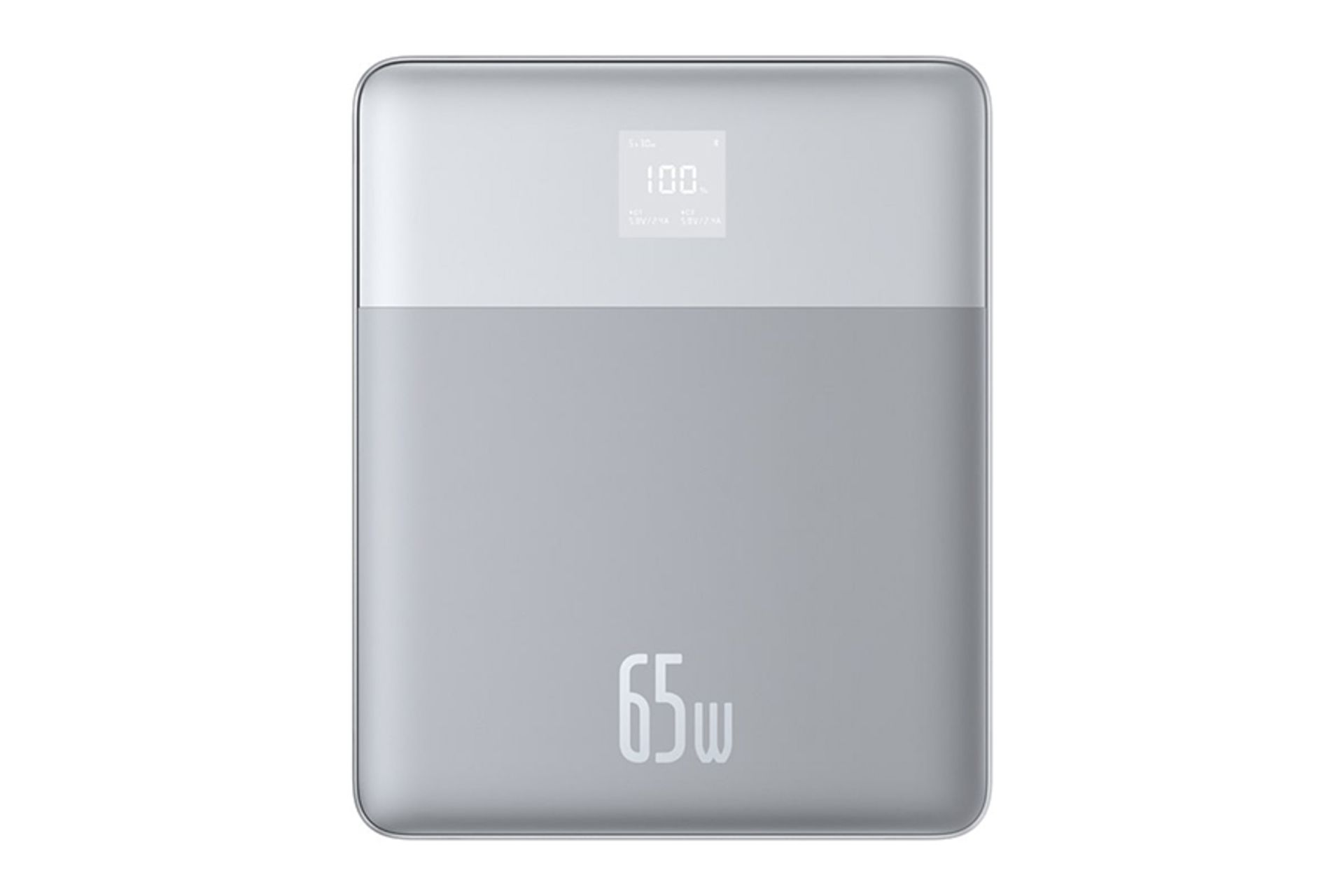 پاور بانک باسئوس blade 2 با ظرفیت 12000 میلی‌آمپر ساعت نقره ای رنگ