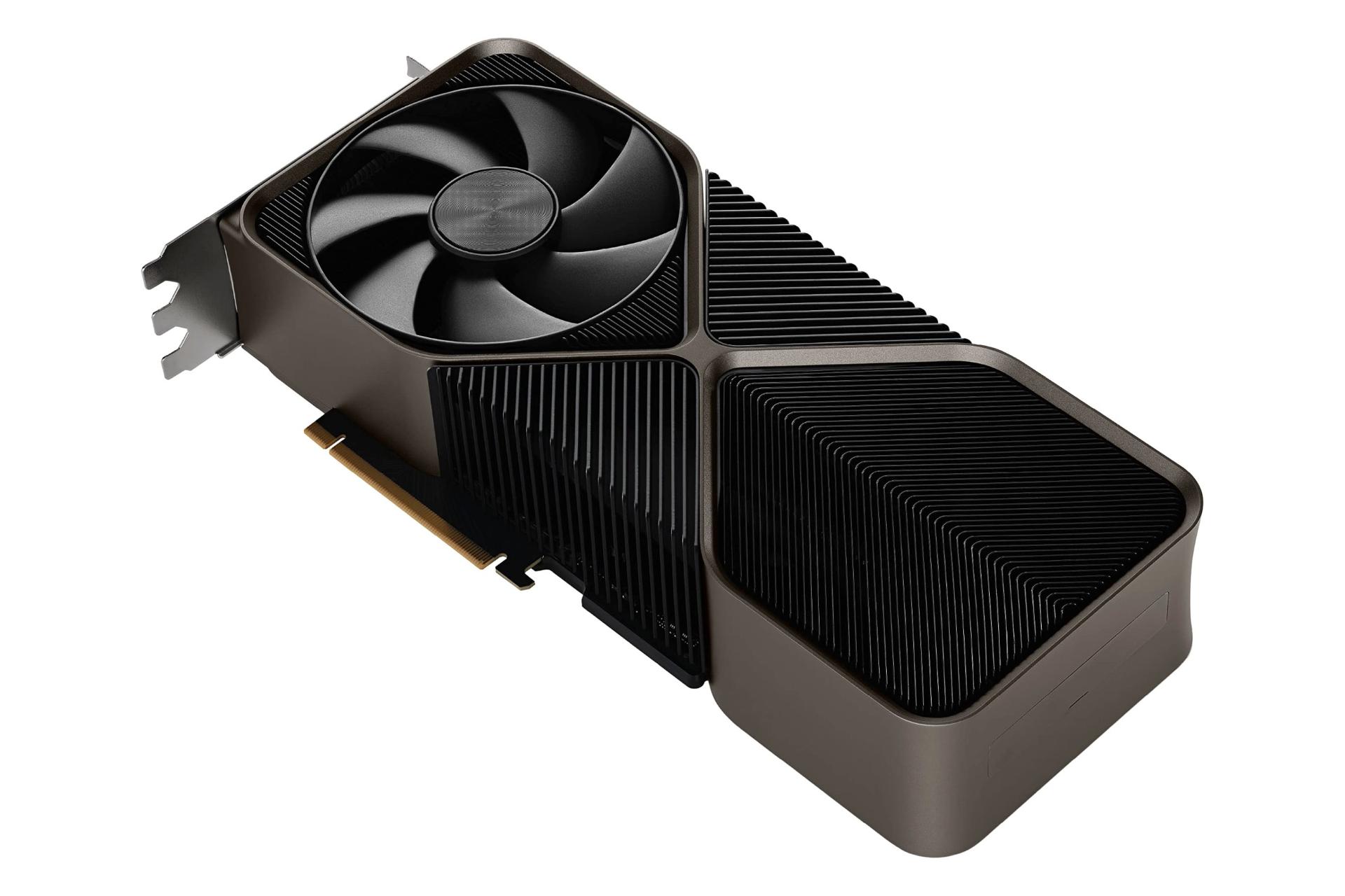 نمای پایین از هیت سینک کارت گرافیک انویدیا جی فورس NVIDIA GeForce RTX 4080