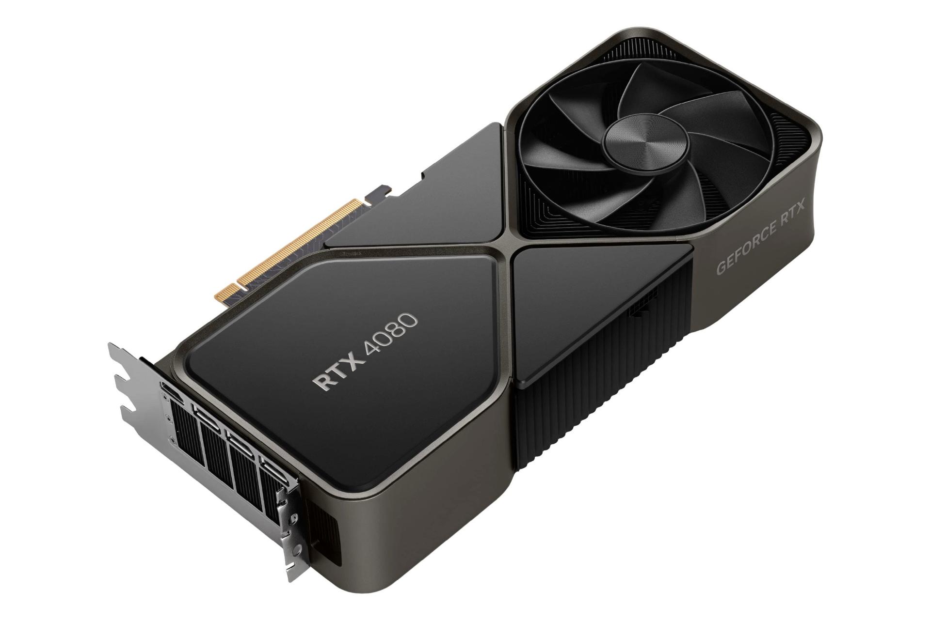 نمای پایین کارت گرافیک انویدیا جی فورس NVIDIA GeForce RTX 4080