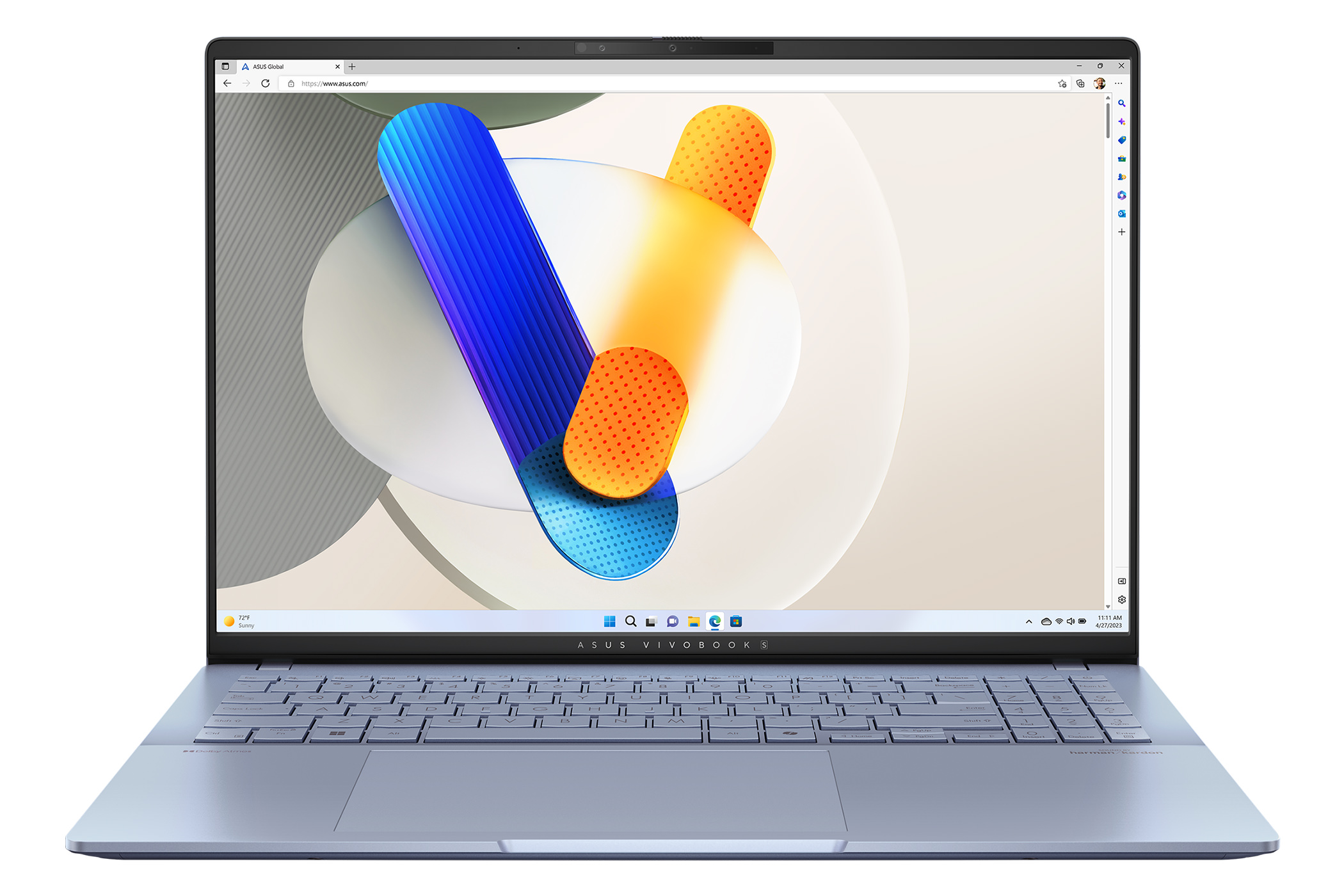 لپ تاپ ایسوس ASUS Vivobook S 16 OLED S5606 نمای جلو