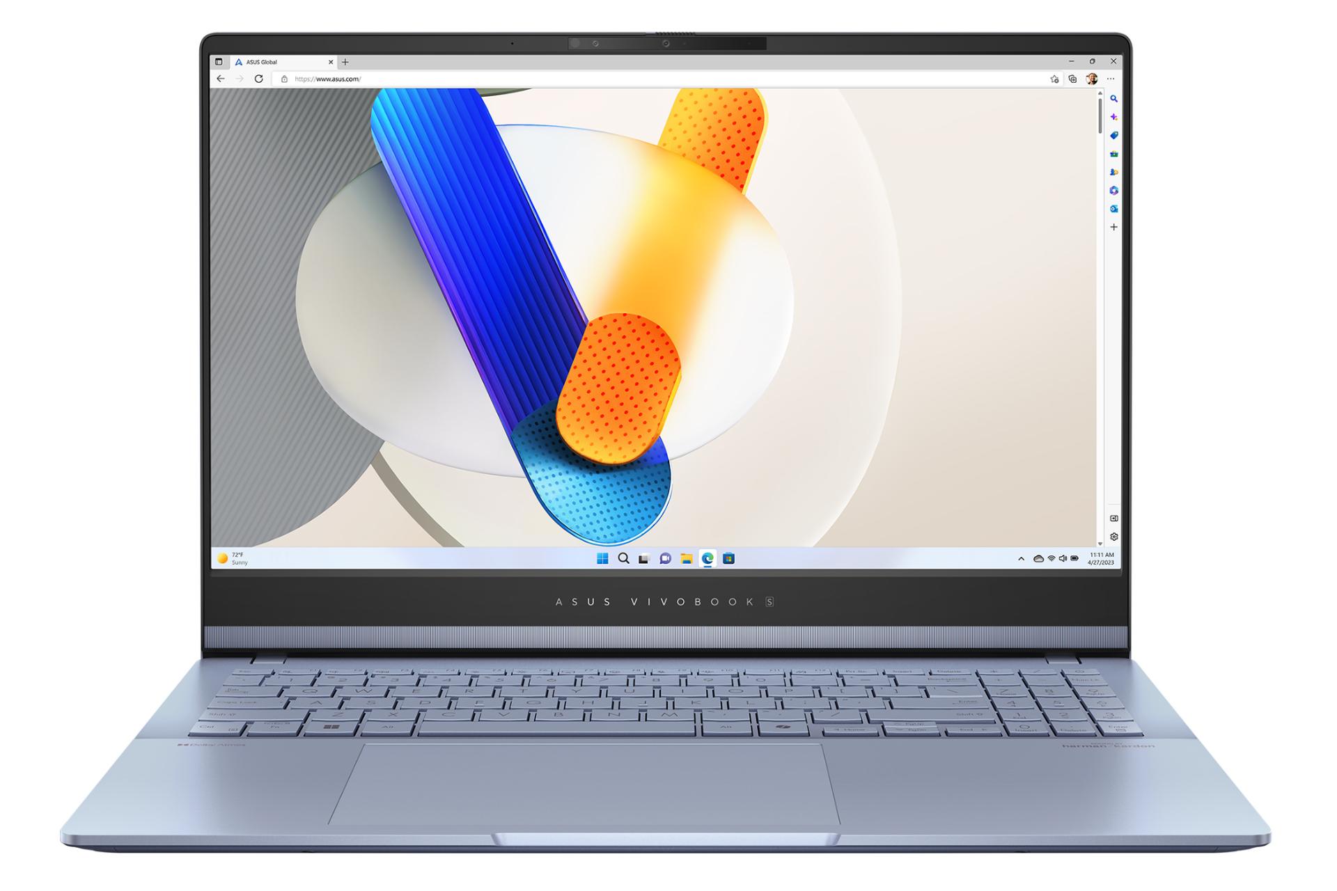 لپ تاپ ایسوس ASUS Vivobook S 15 OLED S5506 نمای جلو