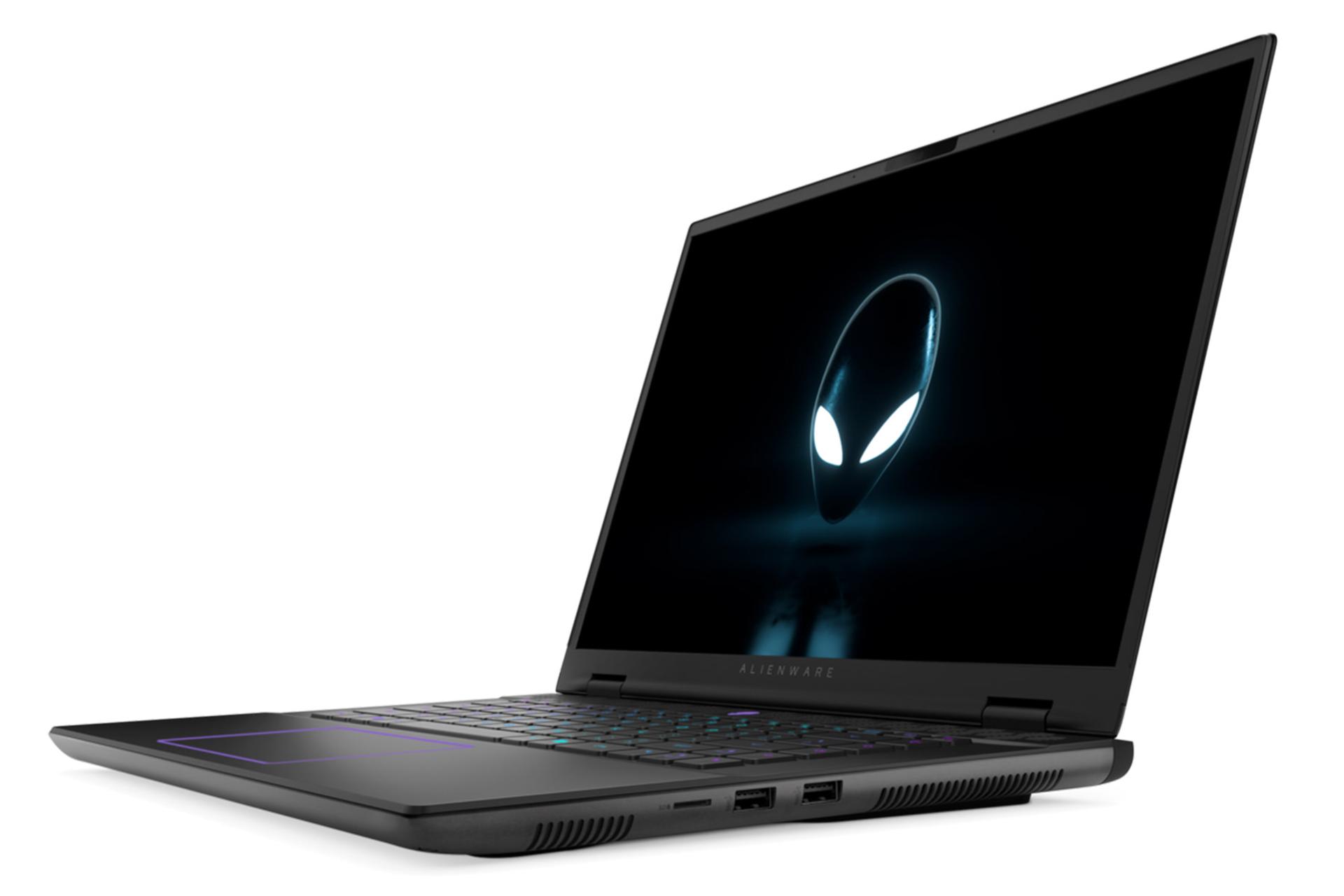 لپ تاپ الین ویر دل Dell Alienware m16 R2 نمای راست صفحه نمایش