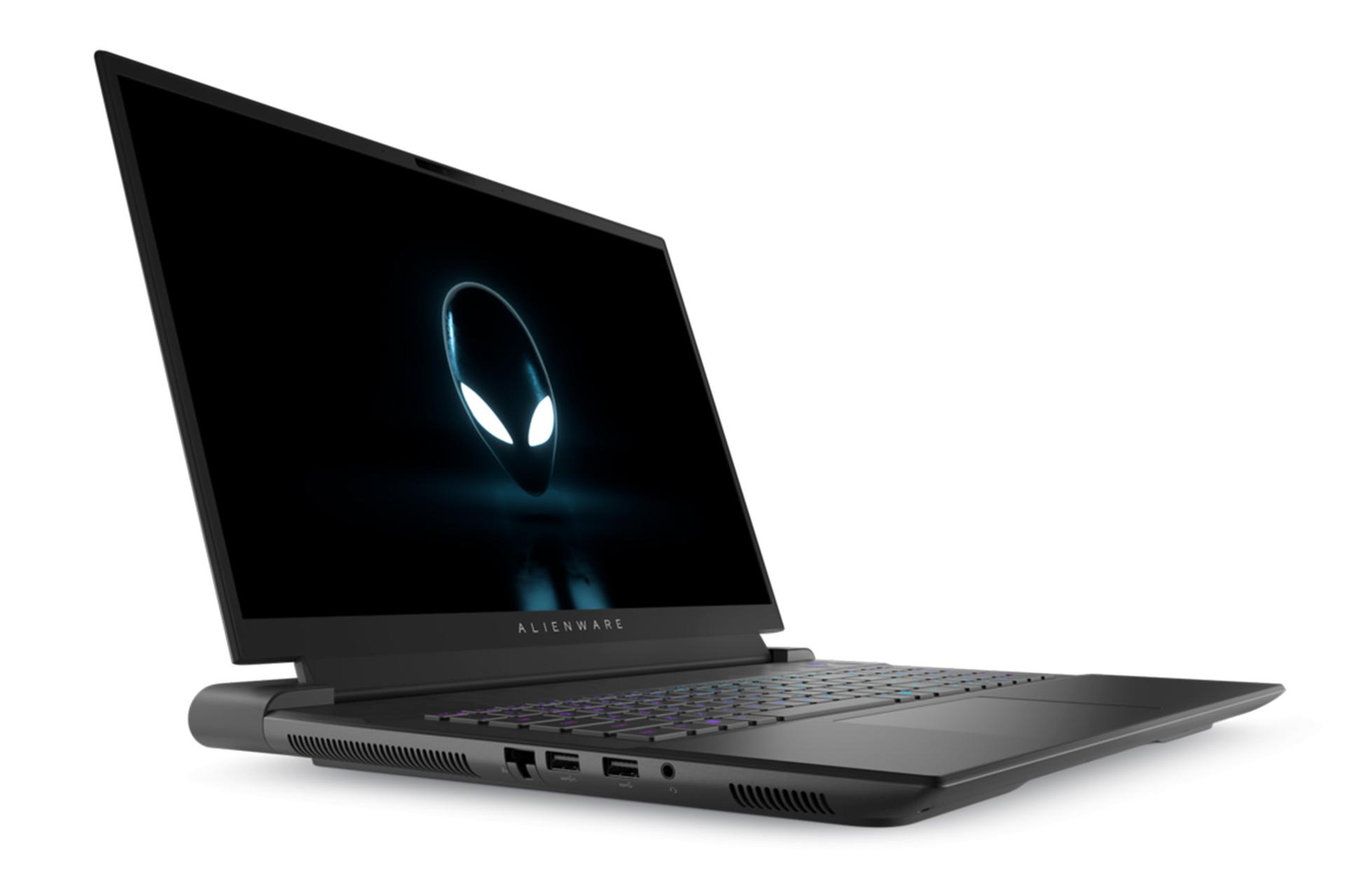 لپ تاپ الین ویر دل Dell Alienware m18 R2 نمای چپ صفحه نمایش