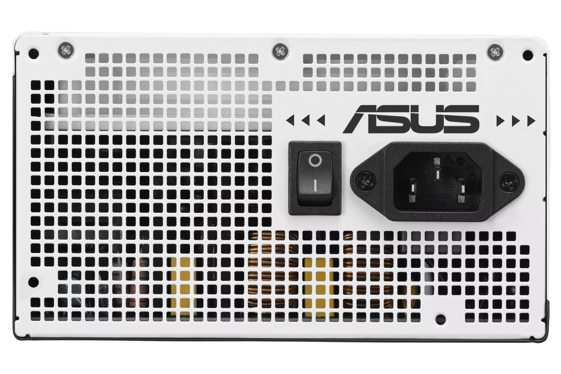 پاور کامپیوتر ایسوس Prime 850W Gold با توان 850 وات نمای پشت