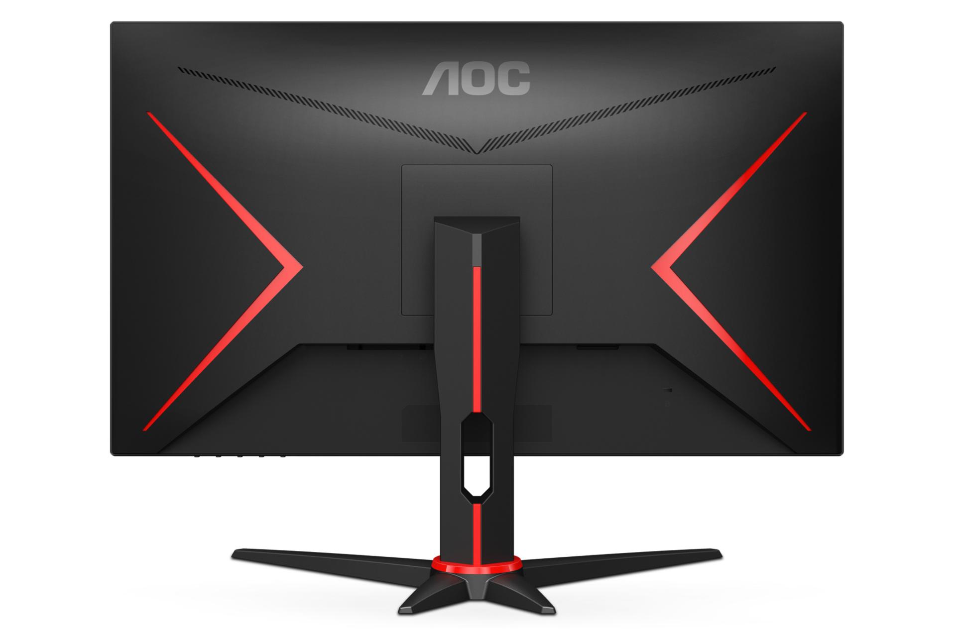 نمای پشت و بدنه مانیتور ای او سی 24 اینچ مدل 24G2SPE