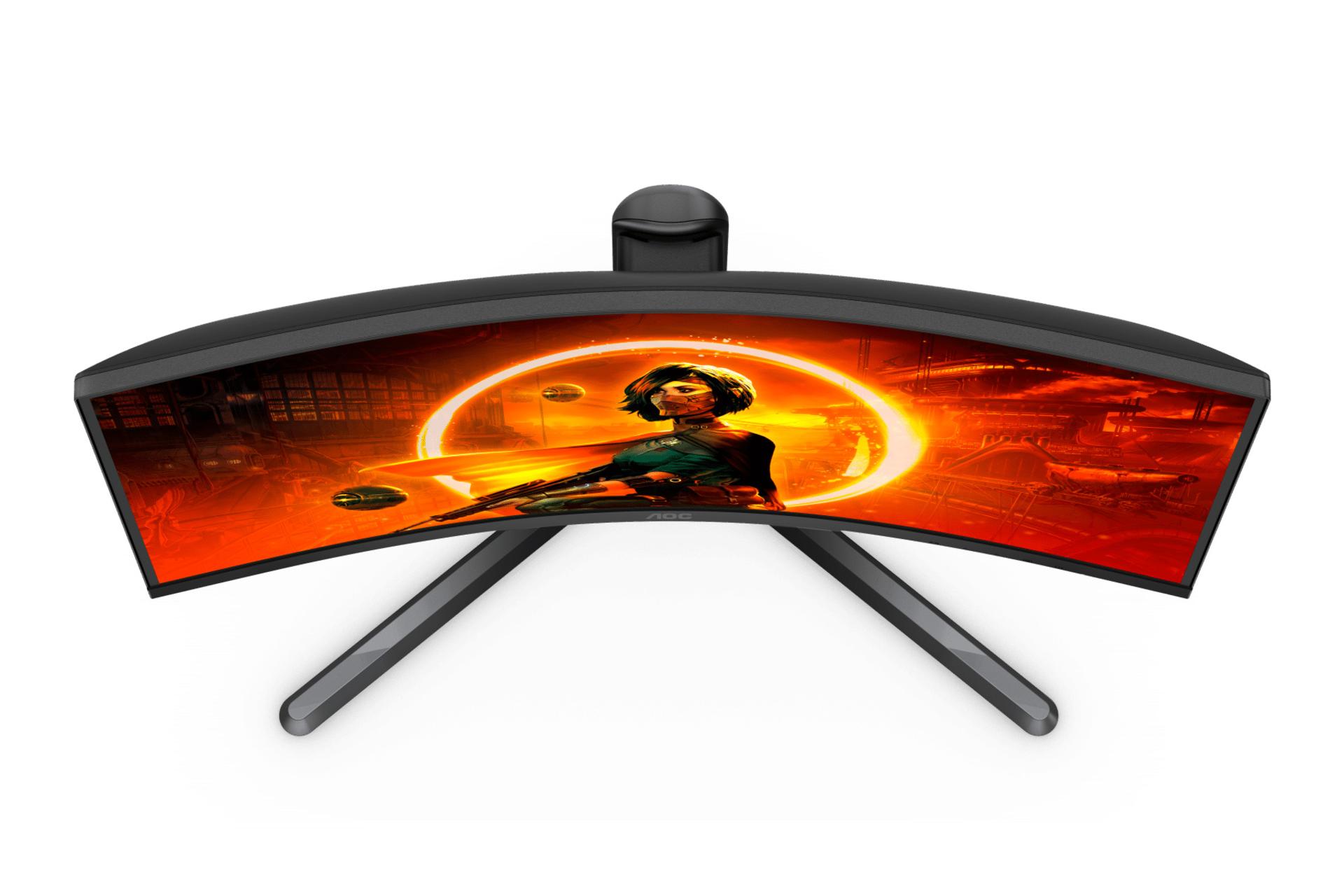 مانیتور ای او سی 27 اینچ مدل C27G3 نمای بالا