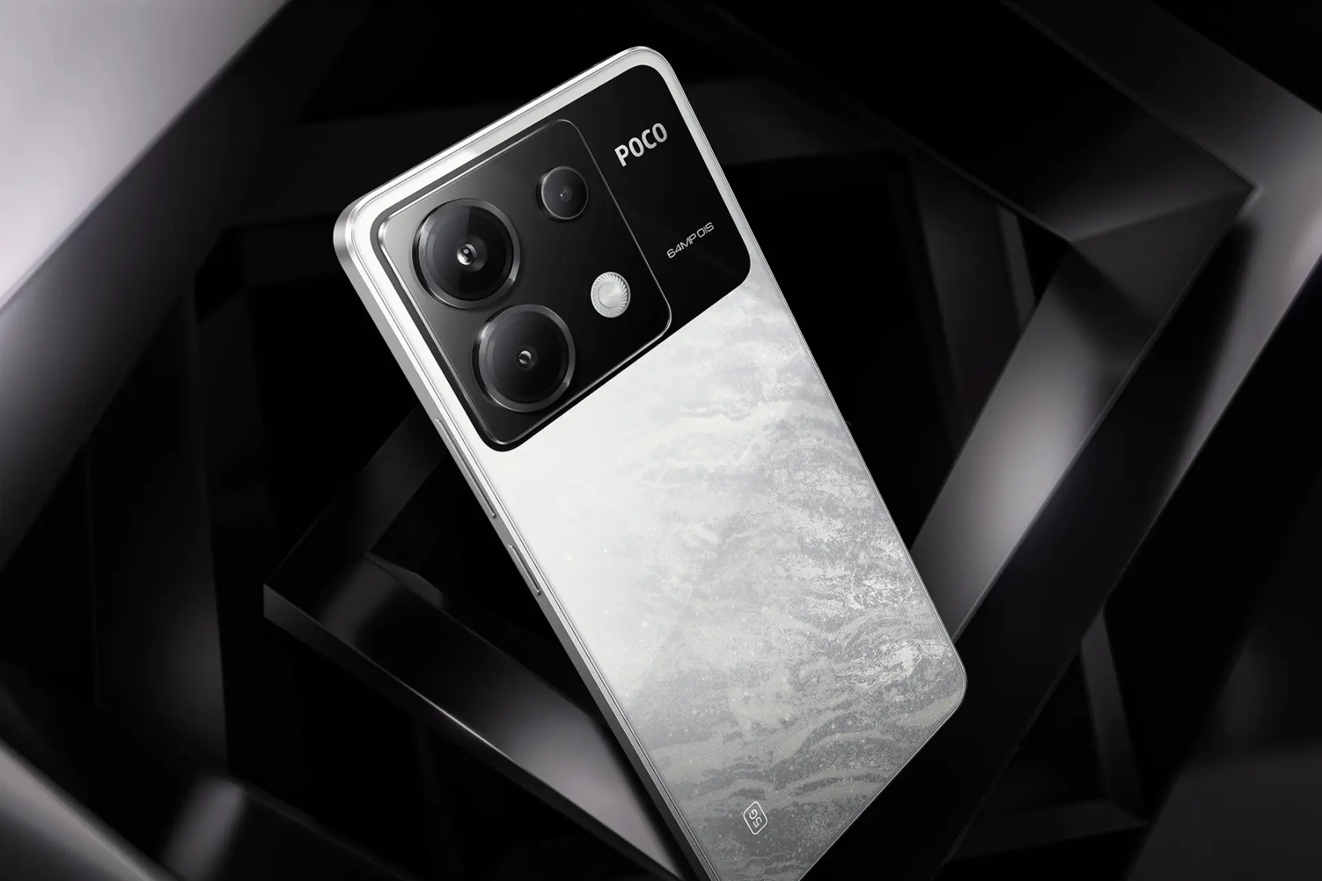 پنل پشت و چینش دوربین گوشی موبایل پوکو X6 شیائومی سفید / Xiaomi Poco X6