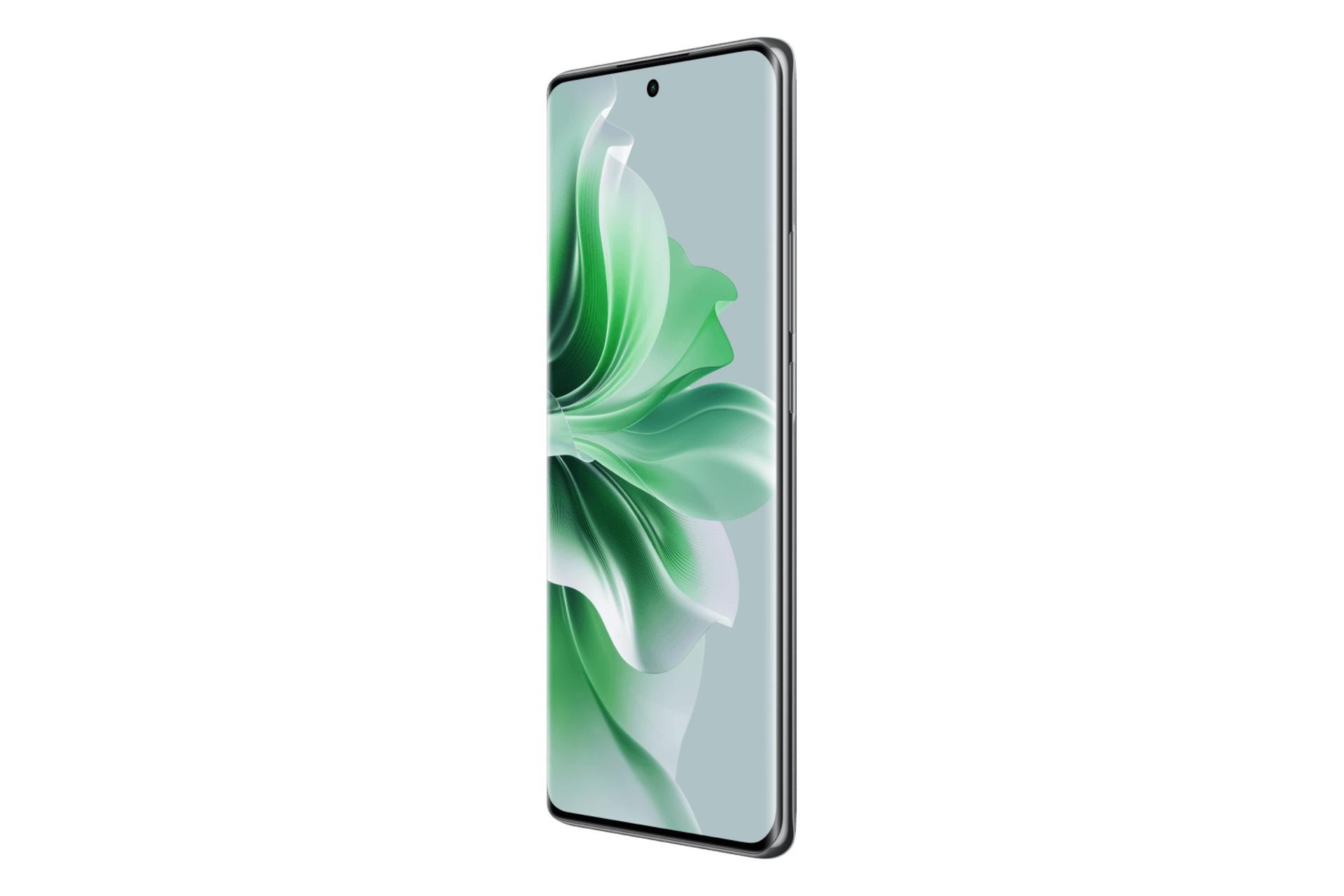 پنل جلو و صفحه نمایش گوشی موبایل Reno11 اوپو خاکستری / Oppo Reno11