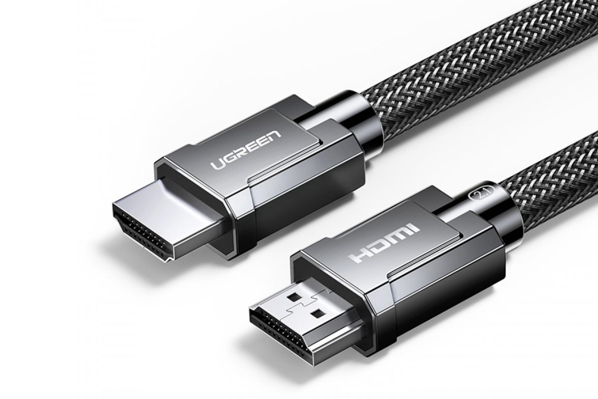 مرجع متخصصين ايران كانكتور و اتصال كابل HDMI يوگرين HD135 70321 8K 60Hz نسخه 2.1 با طول 2 متر