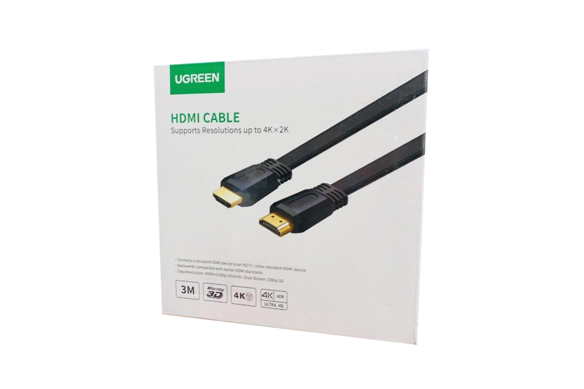 جعبه کابل HDMI یوگرین ED015 50820 4K 60Hz نسخه 2.0 با طول 3 متر