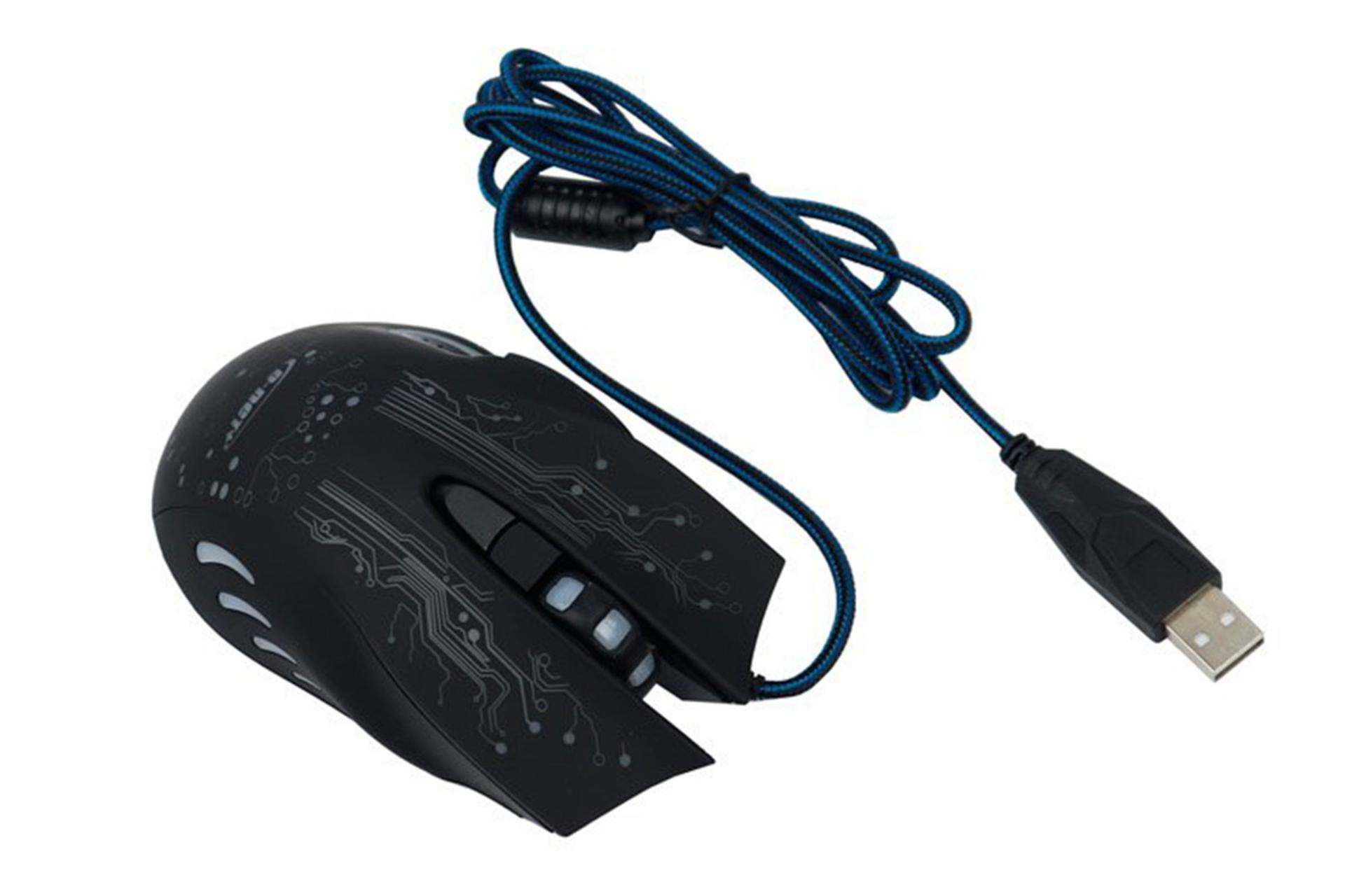 نمای کناری ماوس دی نت D-Net X9