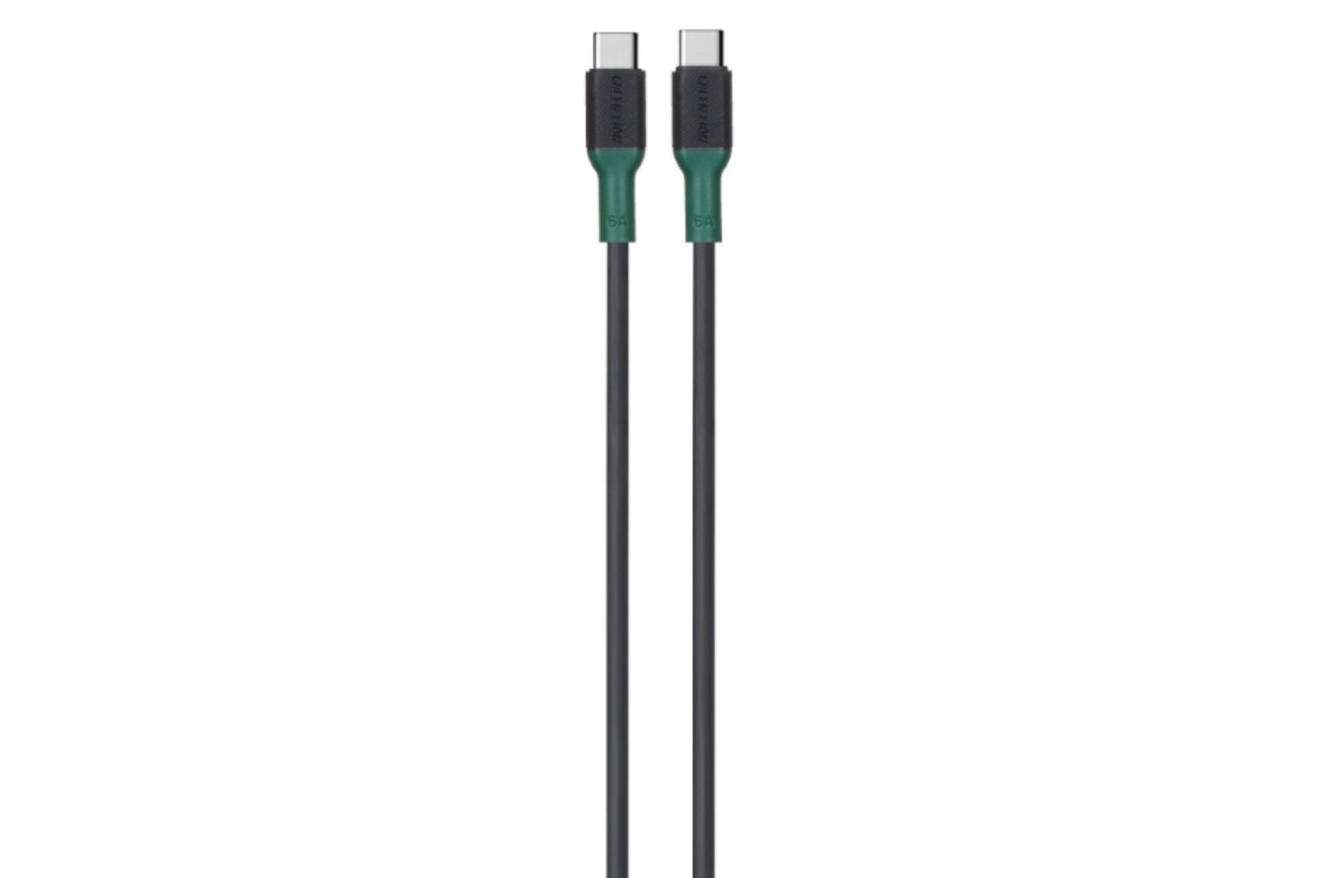 کانکتور و اتصال کابل شارژ USB گرین لیون Type-C به Type-C مدل GNCPCTYC1 با طول 1 متر