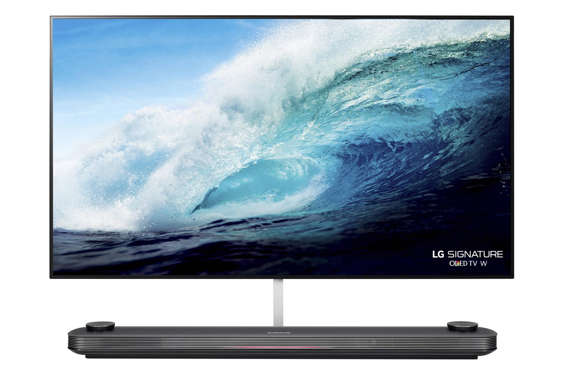 تلویزیون ال جی LG OLED W7P نمای جلو