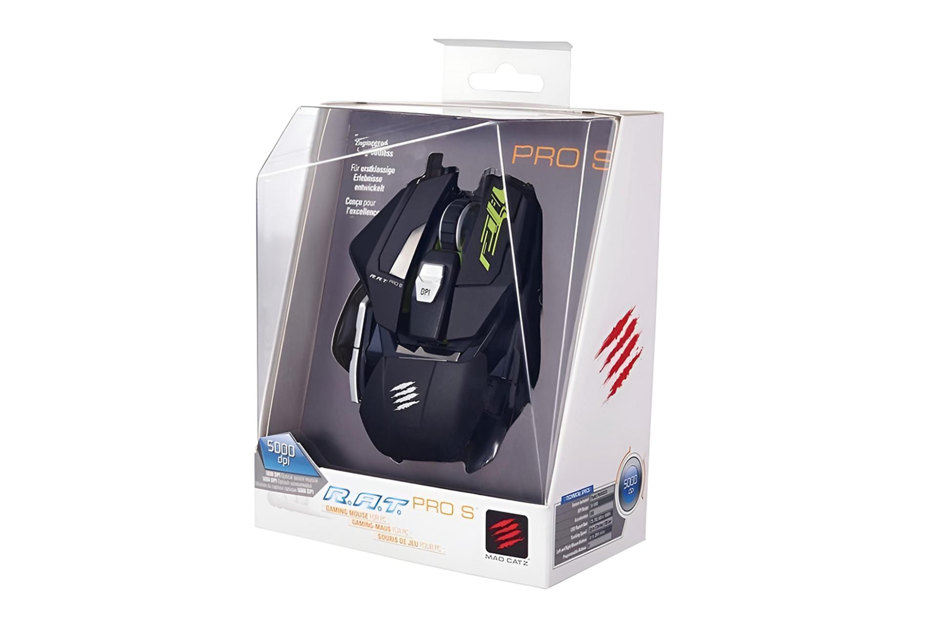 جعبه ماوس مدکتز Mad Catz R.A.T. Pro S