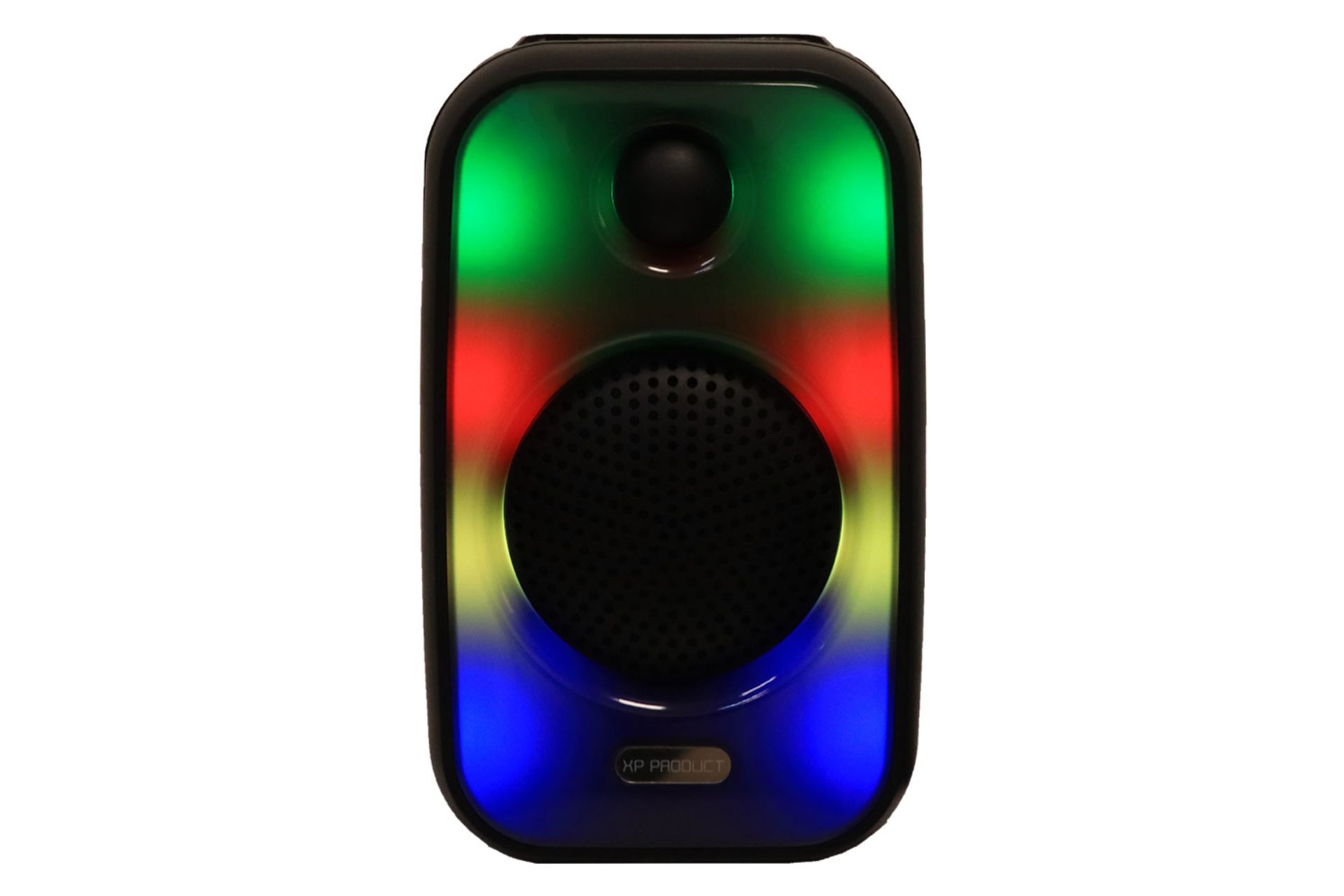 نمای جلو و نورپردازی اسپیکر ایکس پی پروداکت XP-S77G