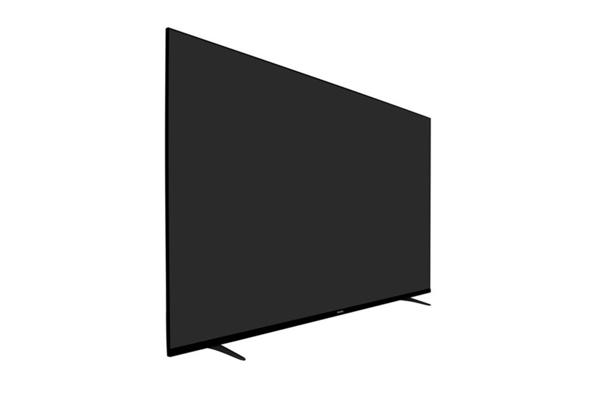 تلویزیون پارس Pars PU620 نمای جلو صفحه نمایش خاموش