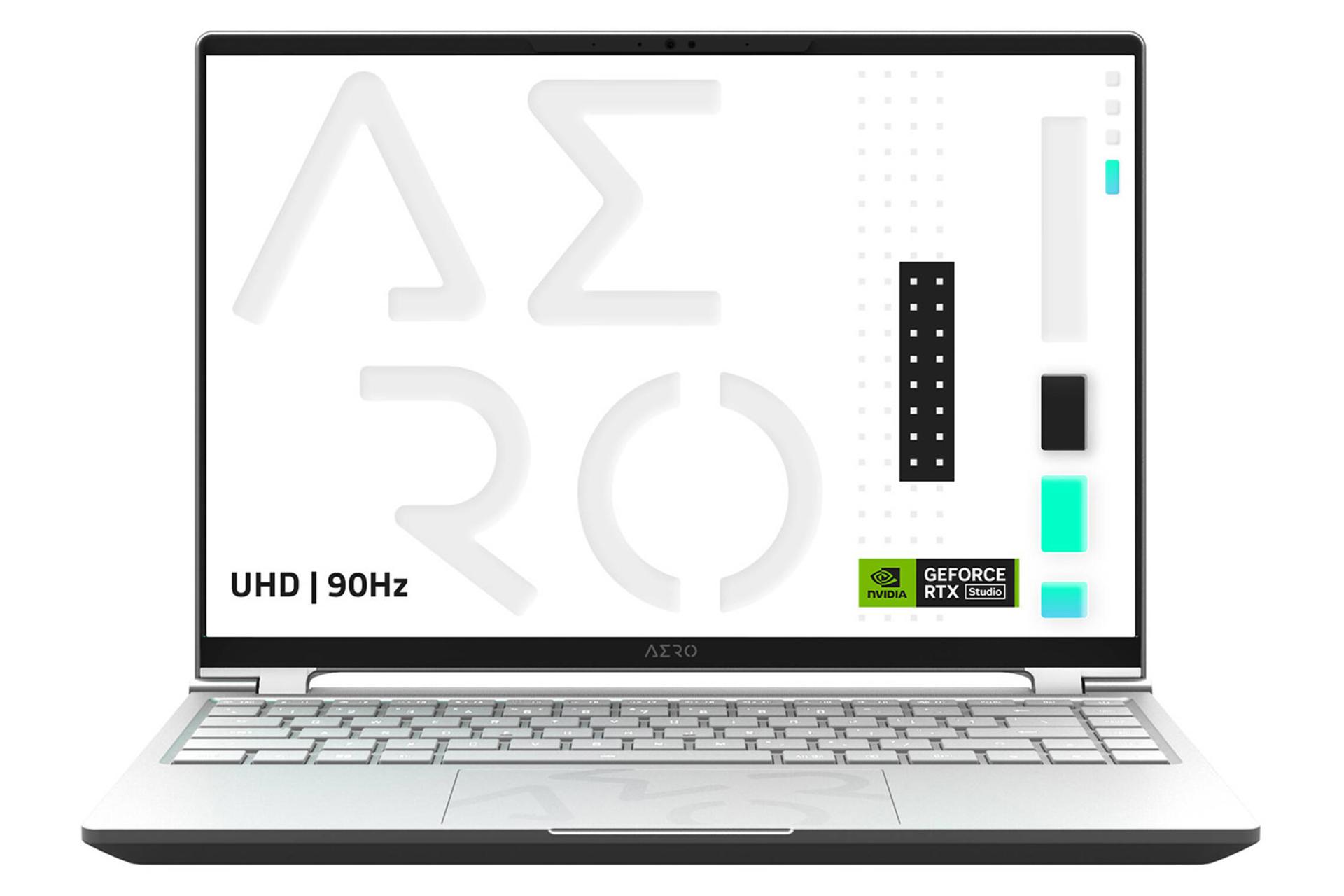لپ تاپ گیگابایت GIGABYTE AERO 14 OLED 2023 نمای جلو