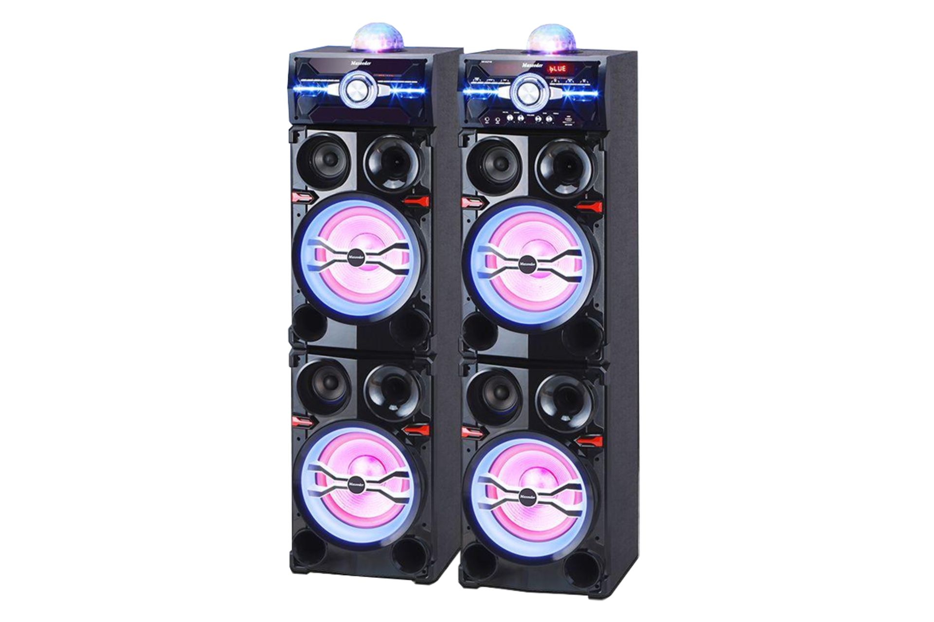 ابعاد و اندازه اسپیکر مکسیدر MX-DJ2102 IRL1021AP2