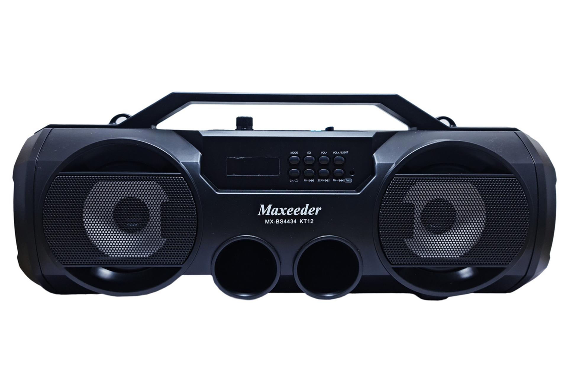 نمای جلو و نمایشگر اسپیکر مکسیدر MX-BS4434 KT12