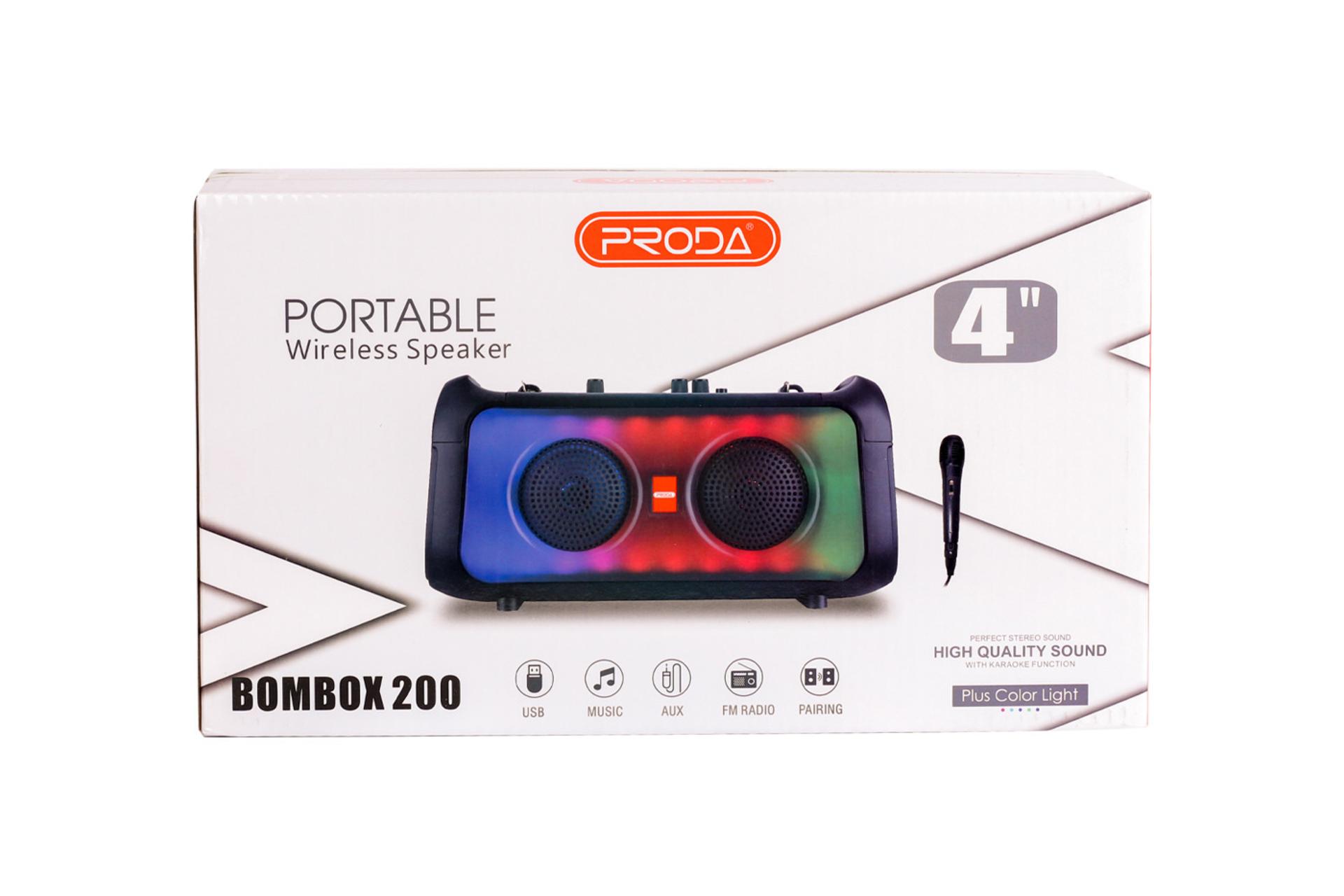 جعبه اسپیکر پرودا BOM BOX 200