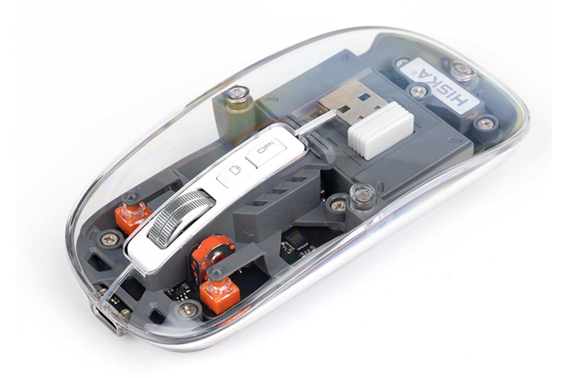 نمای کناری ماوس هیسکا HISKA HX-MO155