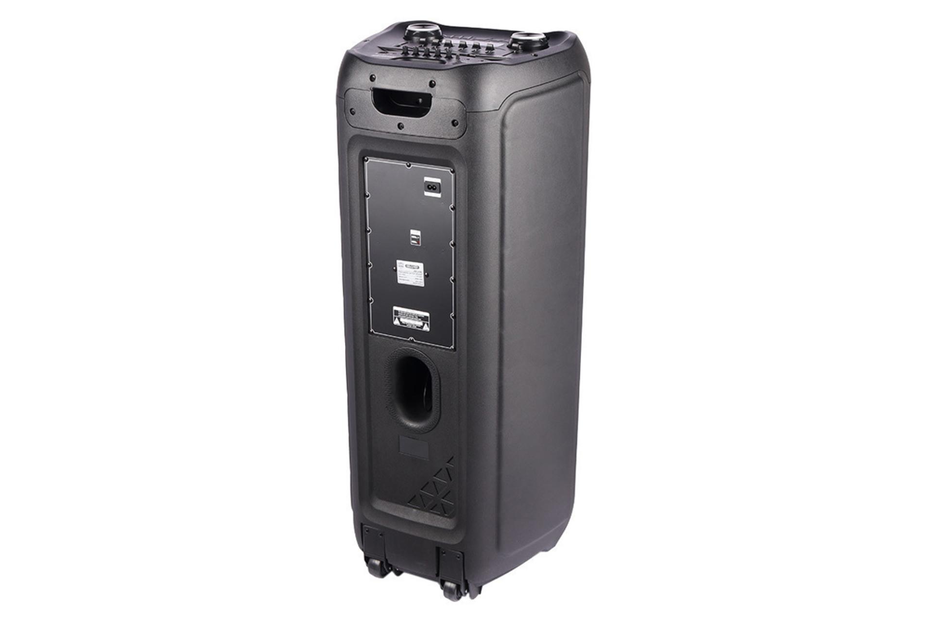 نمای پشت و بدنه اسپیکر مچر MR-3100