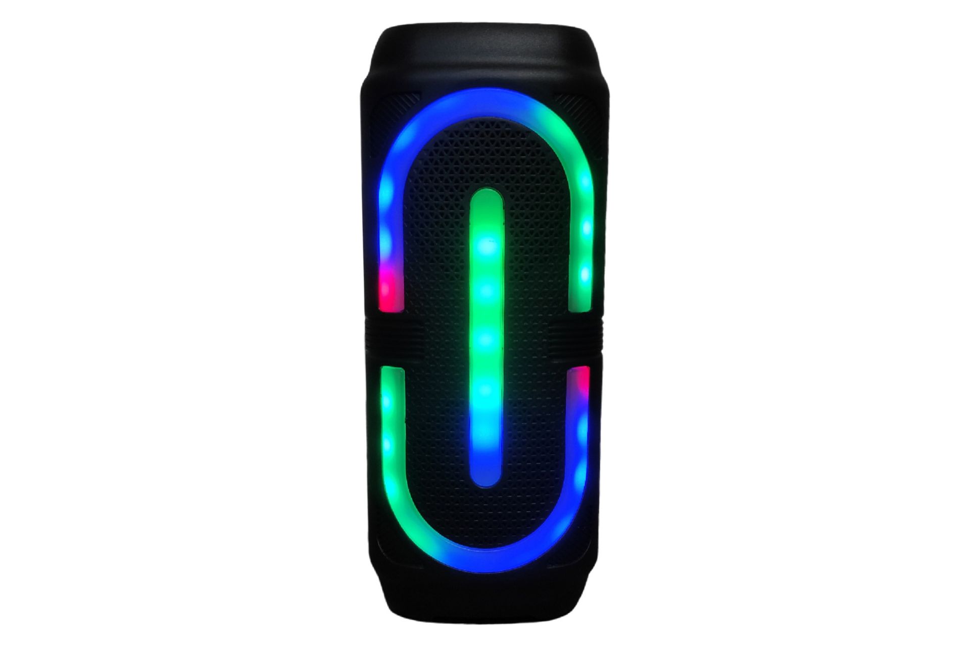 نمای جلو و نورپردازی اسپیکر پرودا BOM BOX 700