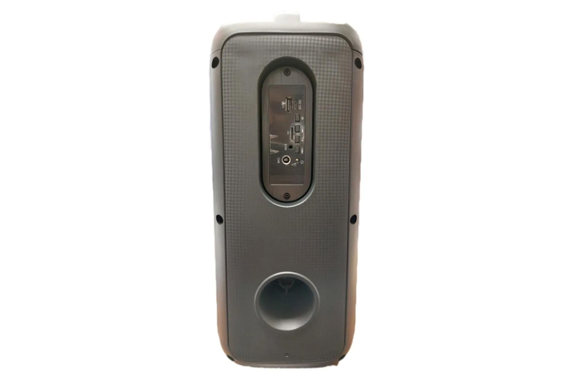 نمای پشت و بدنه اسپیکر پرودا BOM BOX 600