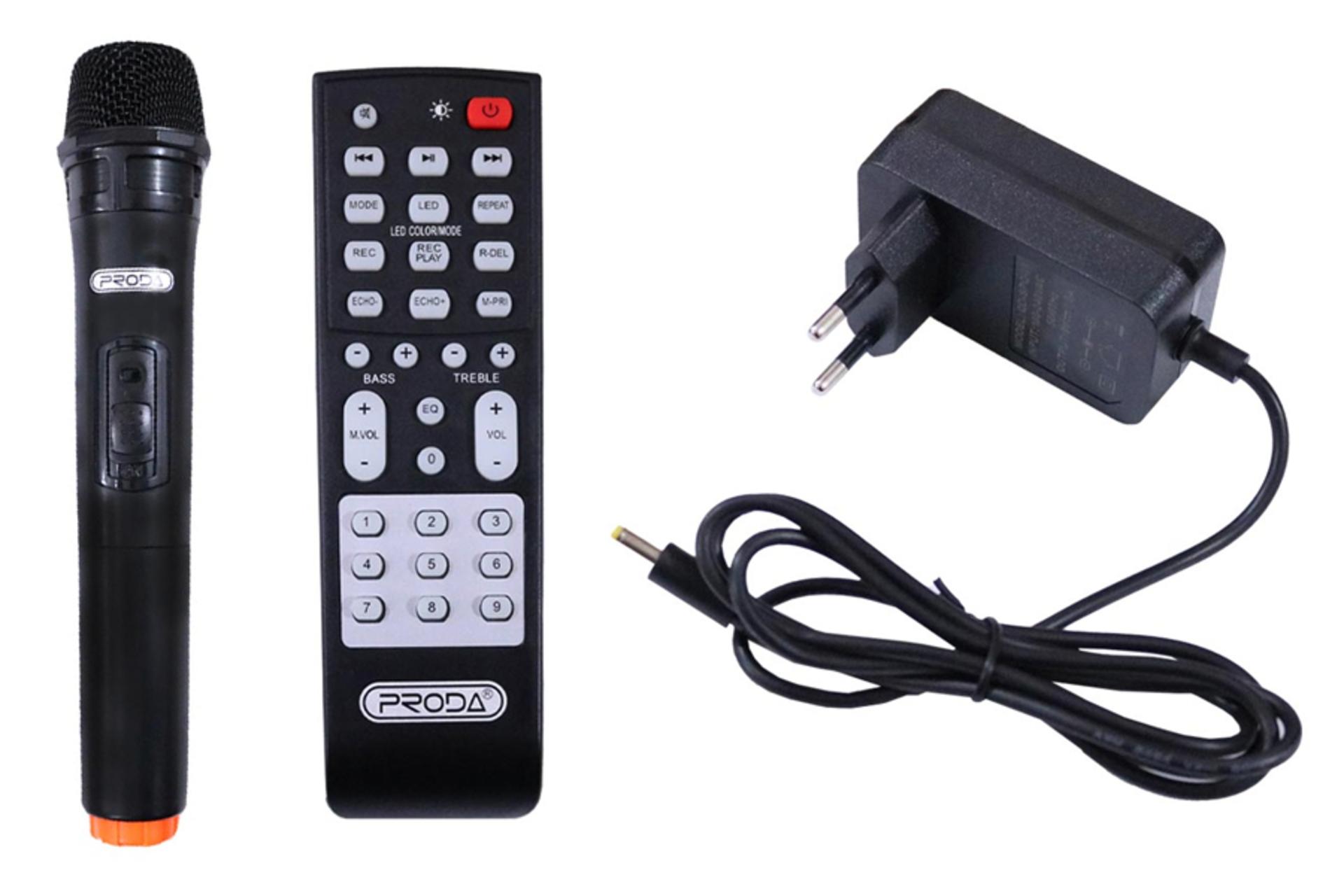 اقلام همراه اسپیکر پرودا Party Box 2000