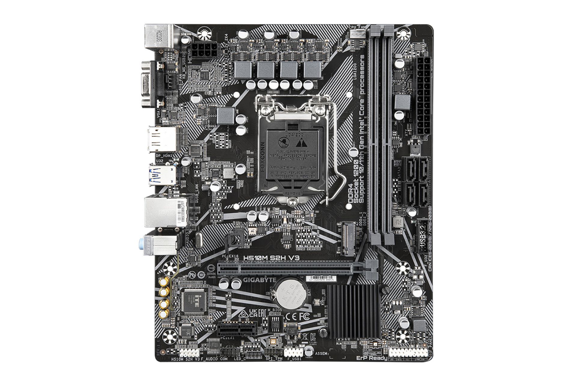 مادربرد گیگابایت GIGABYTE H510M S2H V3 (rev. 1.0)