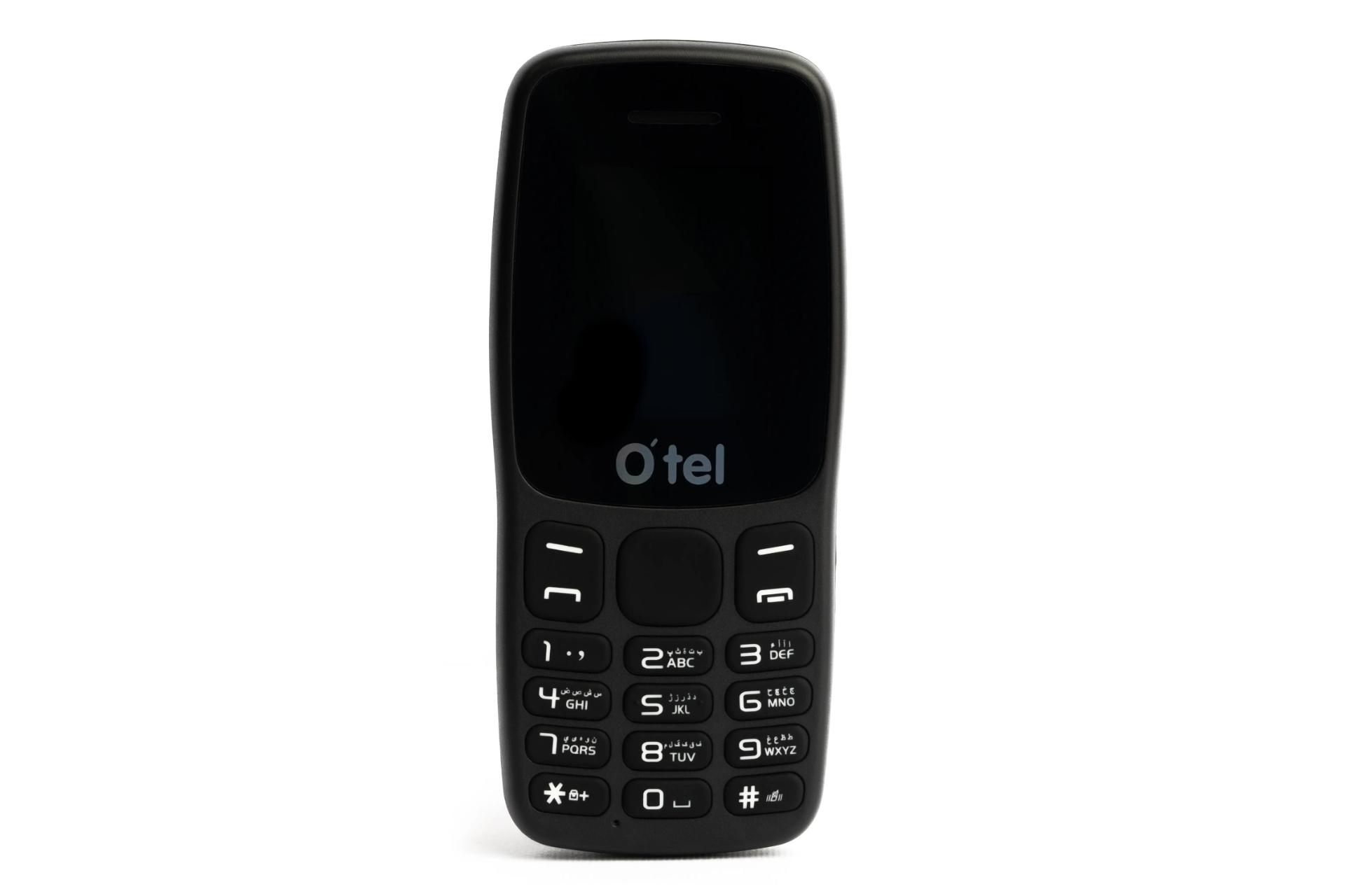 پنل جلو و صفحه کلید گوشی موبایل اوتل Otel F06 مشکی
