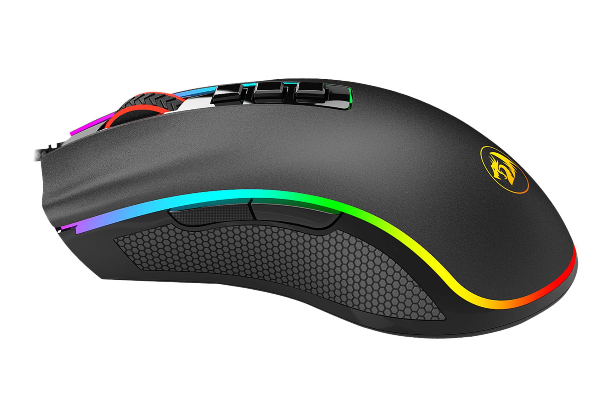 نمای کناری ماوس ردراگون Redragon Cobra Preto RGB M711 V2