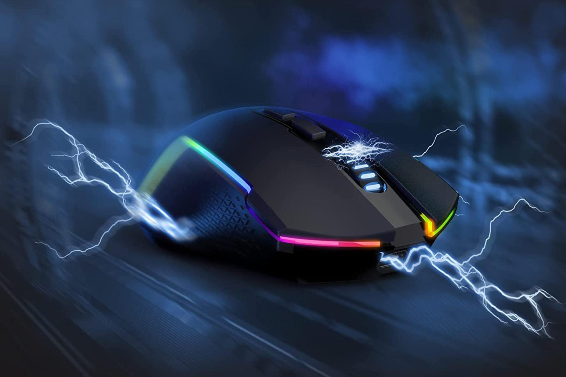 نمای جلوی ماوس ردراگون Redragon TRIDENT PRO M693