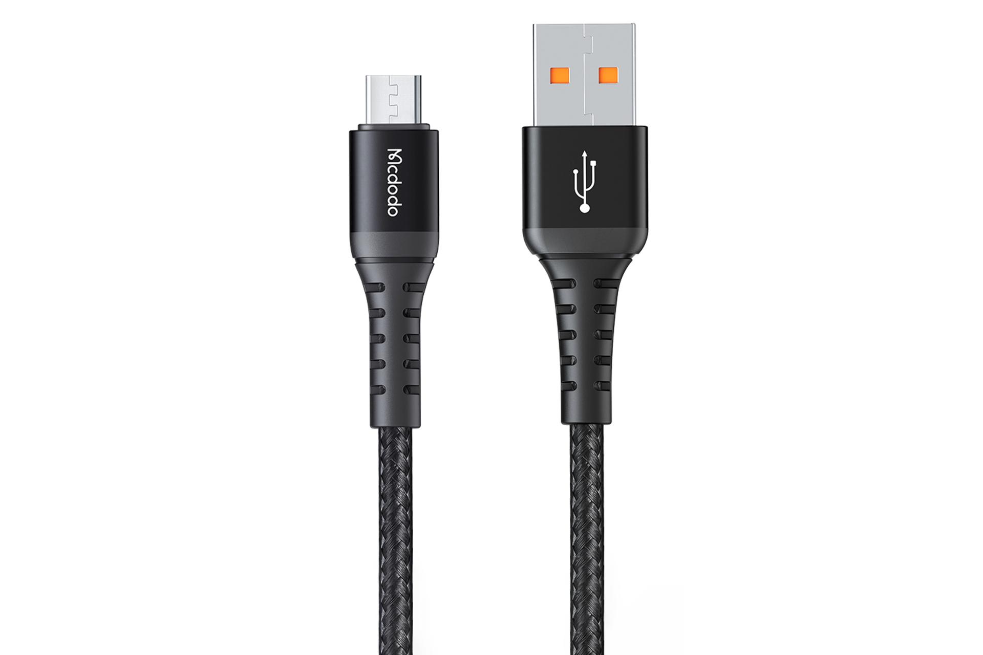 کابل شارژ USB مک دودو Type-A به Micro-USB مدل CA-2280 با طول 0.2 متر مشکی