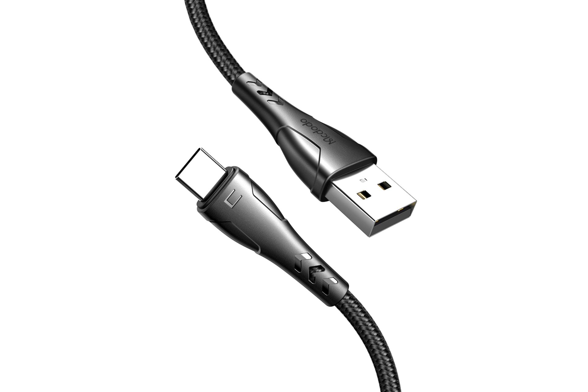 کانکتور و اتصال کابل شارژ USB مک دودو Type-A به Type-C مدل CA-7461 با طول 1.2 متر