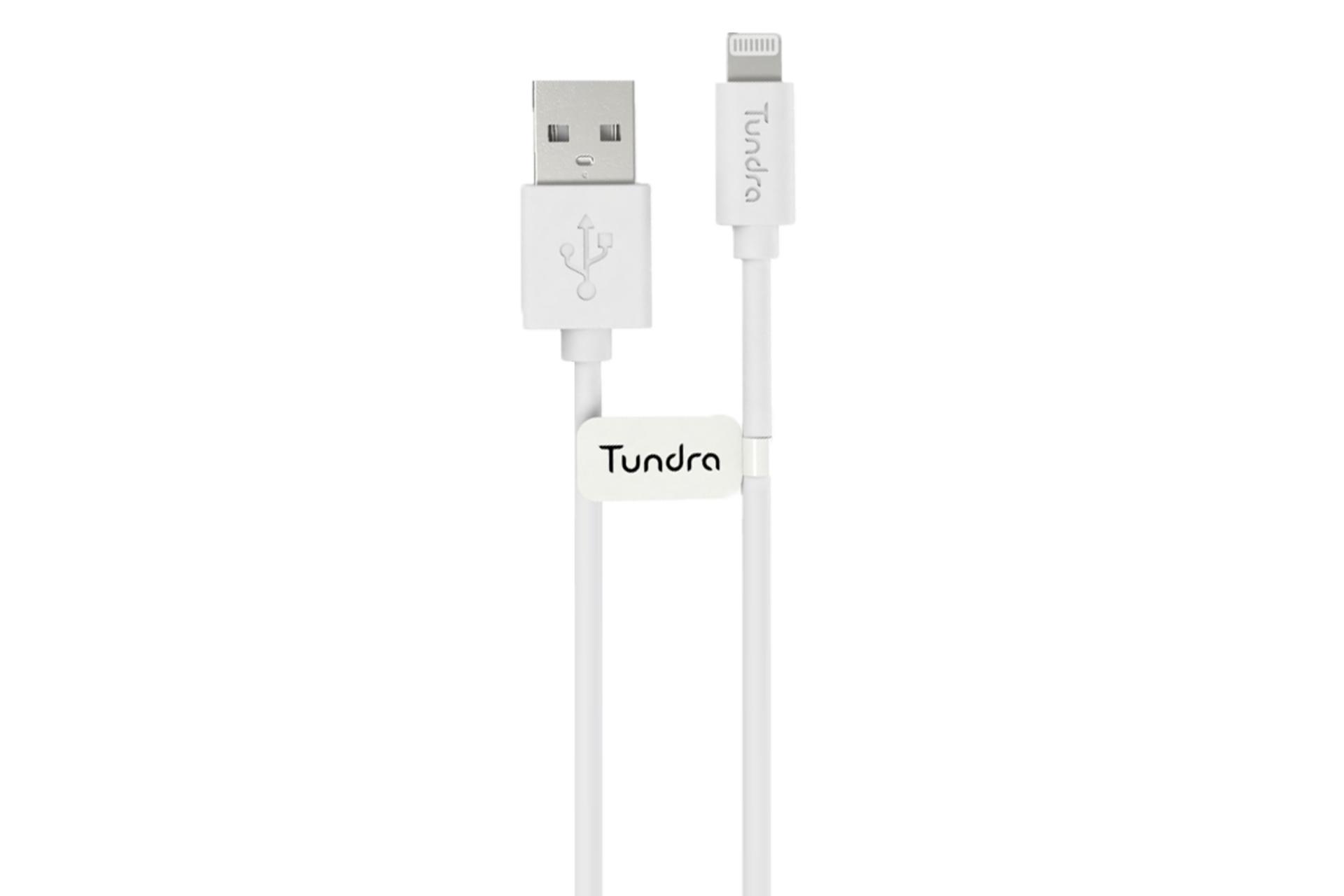 کابل شارژ USB تاندرا Type-A به Lightning مدل T10A-L150 با طول 1.5 متر سفید
